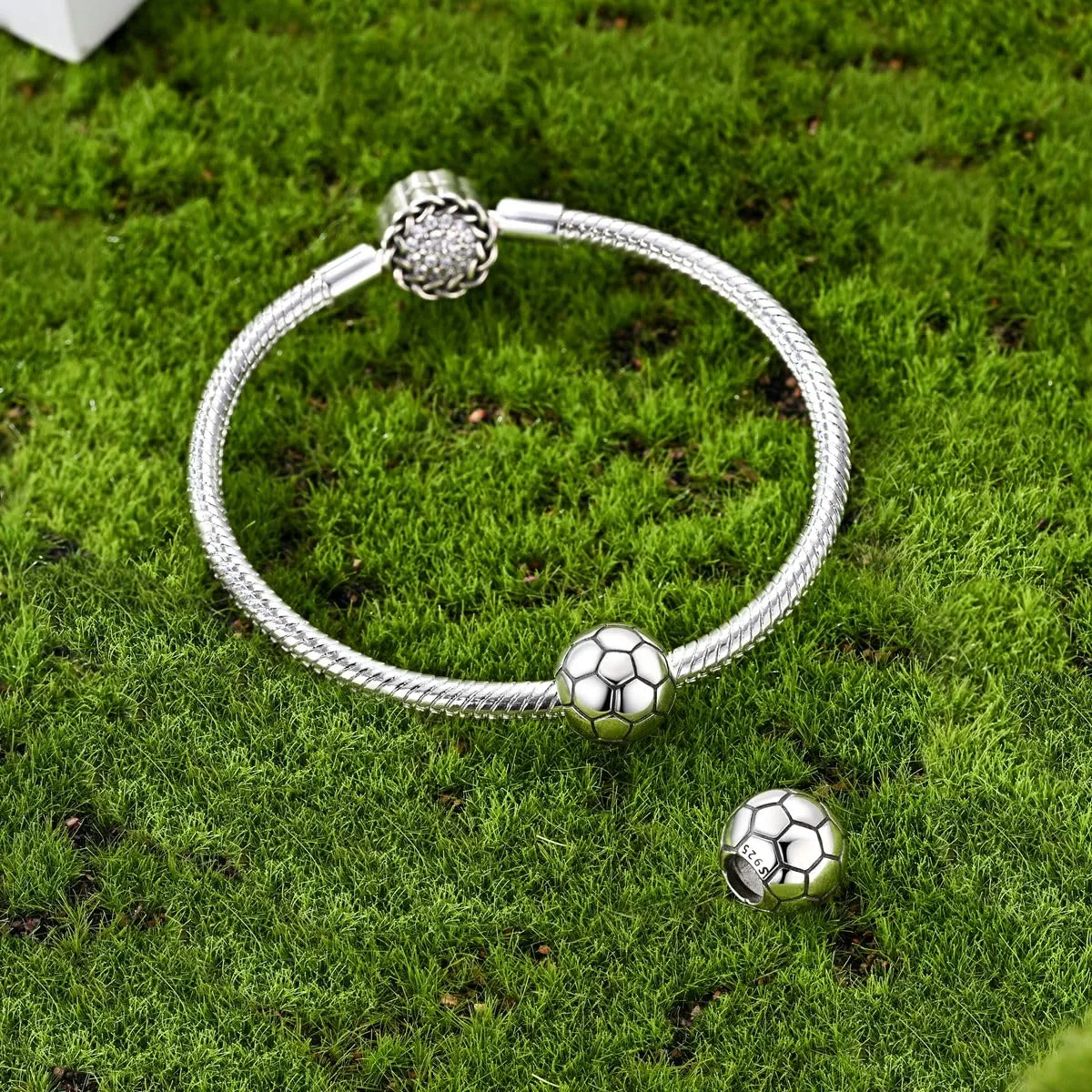 LNQOBU Charm Bead Ciondolo Donna Argento Sterling 925 per Bracciali e Collane - immagine 2