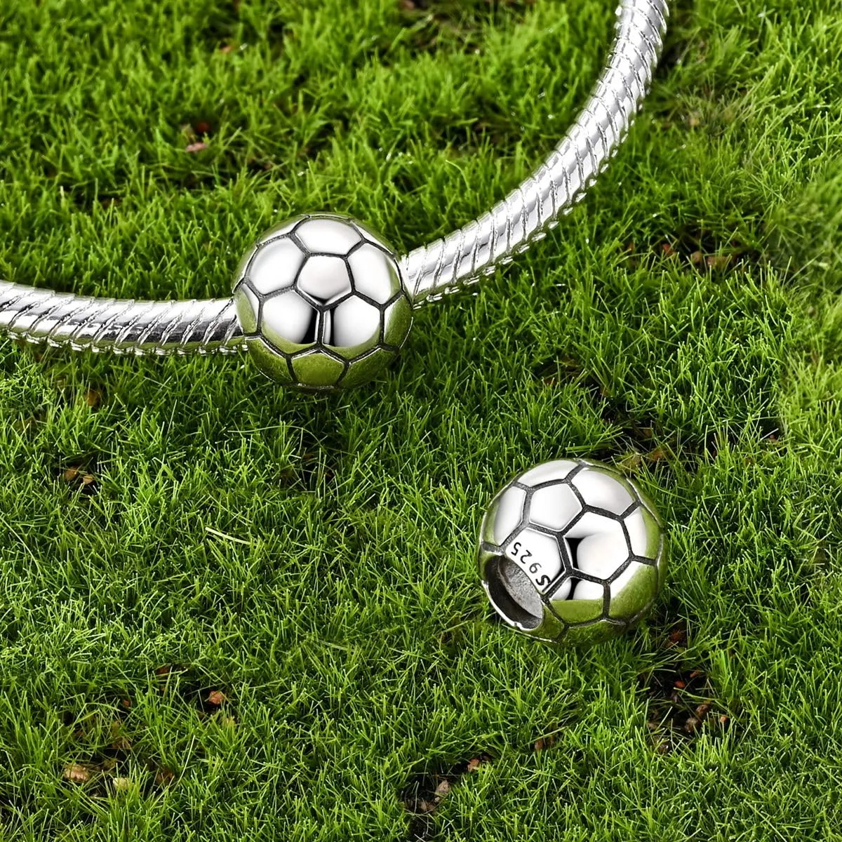 LNQOBU Charm Bead Ciondolo Donna Argento Sterling 925 per Bracciali e Collane - immagine 3