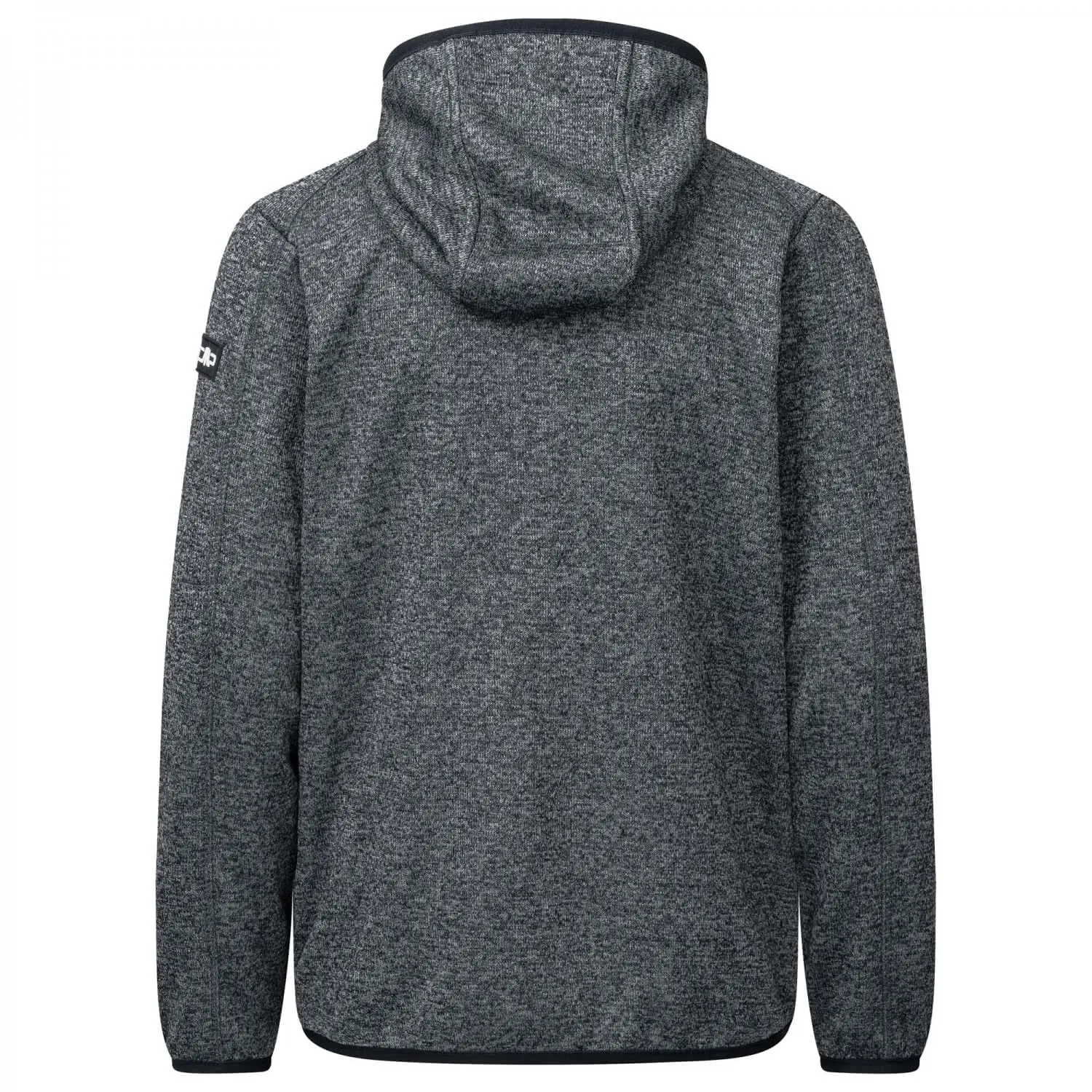CMP Climaprotect WP 7,000 Hooded Knit Tech Fleece Boy, Antracite-Cemento, 152 - immagine 3