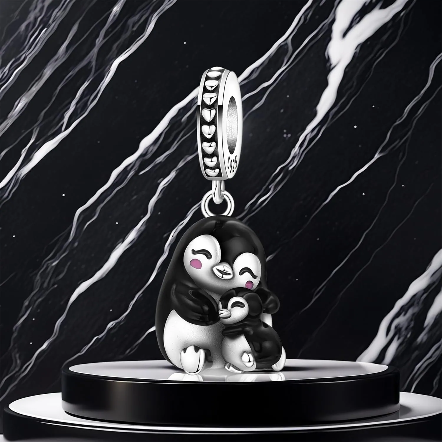 NUJIFFY Ciondoli Animali in Argento Sterling 925 per Donna - immagine 6