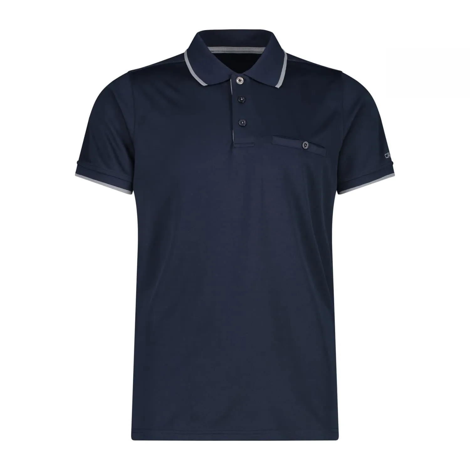CMP Polo Piquet da uomo, B.Blue-Cemento, 60 - immagine 1