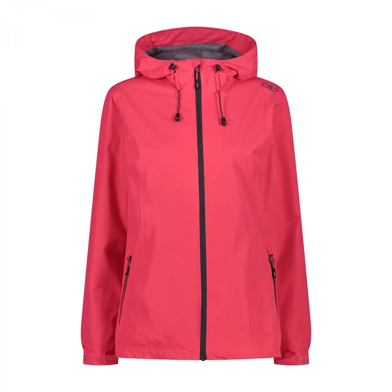 CMP Giacca Pioggia in Poliestere Antistrappo da Donna, Fragola, XS - immagine 1