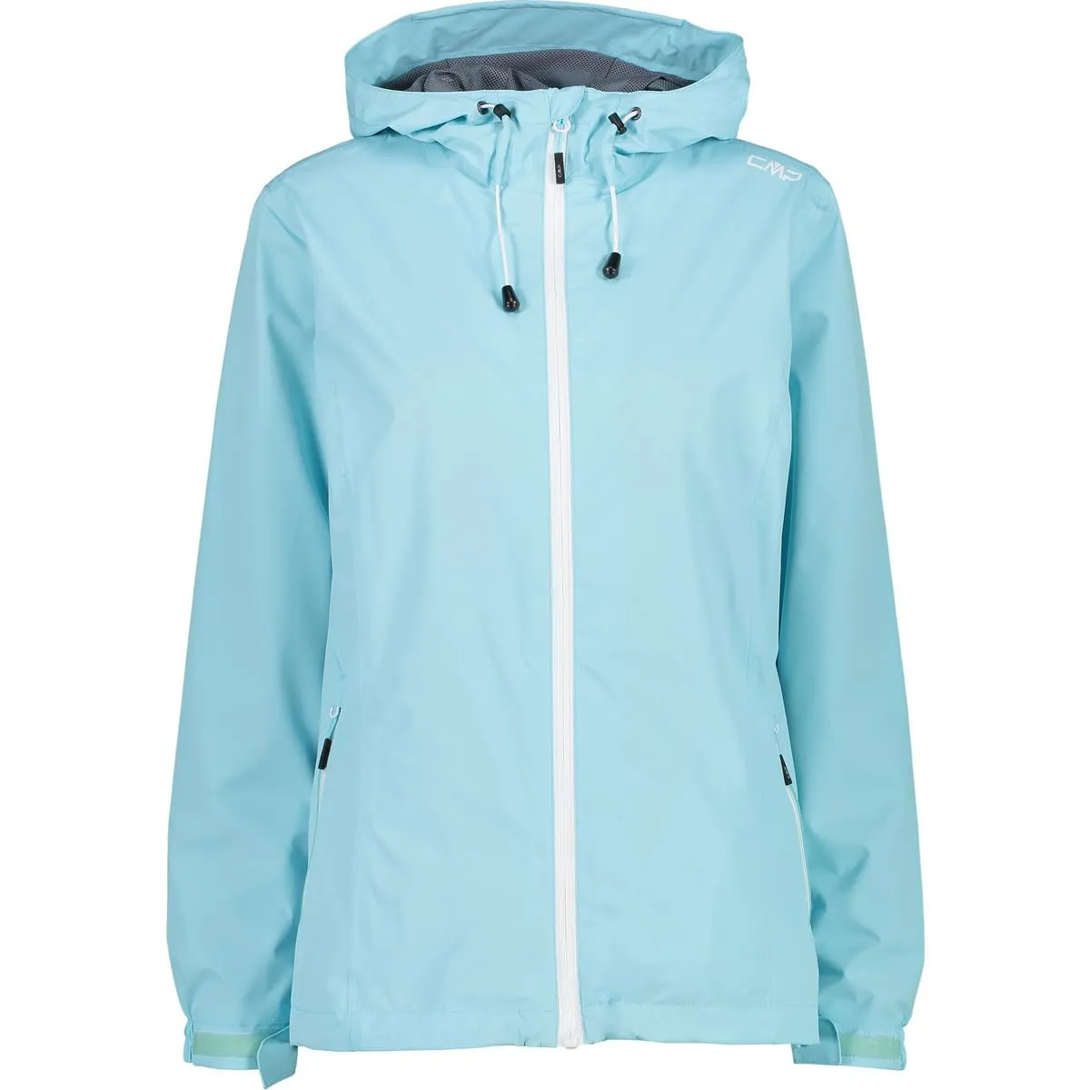 CMP Giacca Pioggia in Poliestere Antistrappo da Donna, Acqua, 4XL - immagine 4