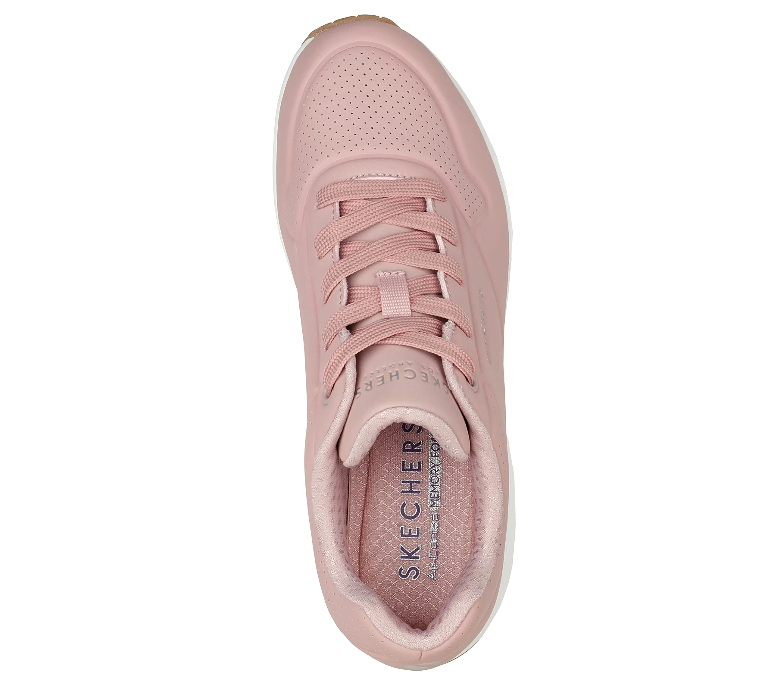 Skechers Donna Uno Stand On Air, Blush Durabuck/Mesh, 36.5 EU - immagine 3