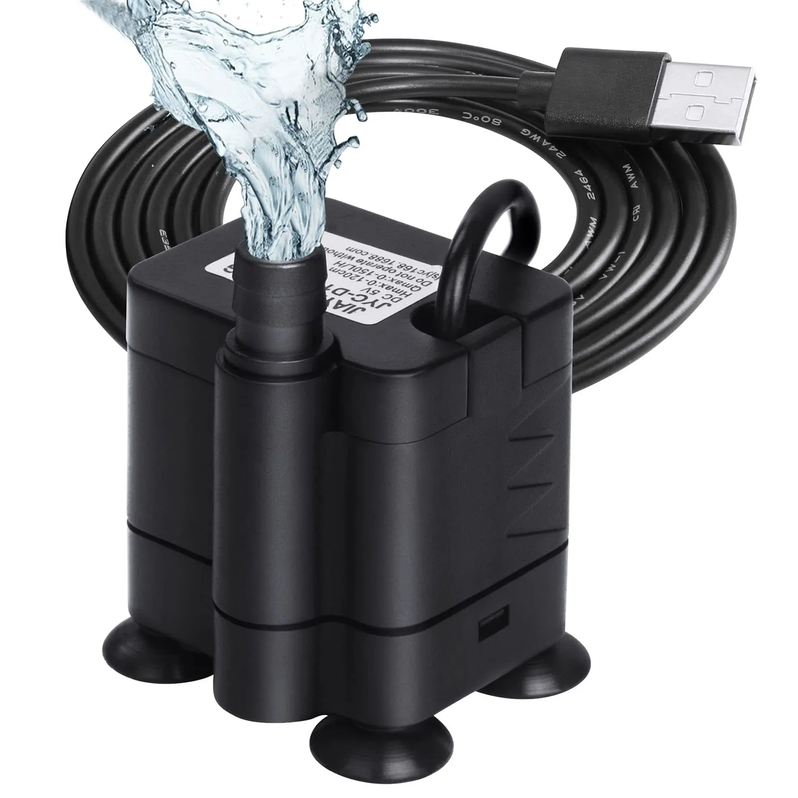 Flintronic Mini Pompa Acqua Sommergibile 3W 150L/H - immagine 1