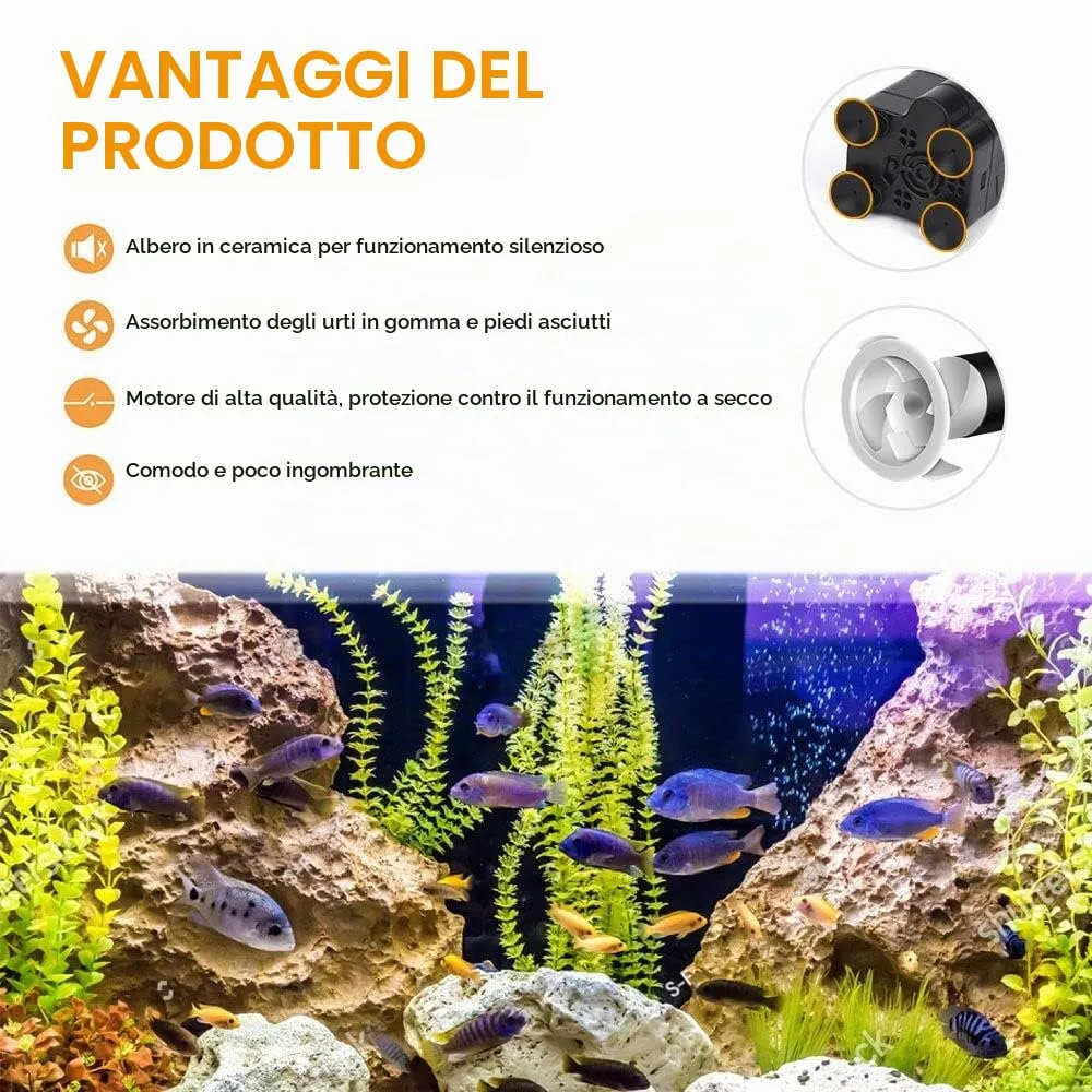 Flintronic Mini Pompa Acqua Sommergibile 3W 150L/H - immagine 6