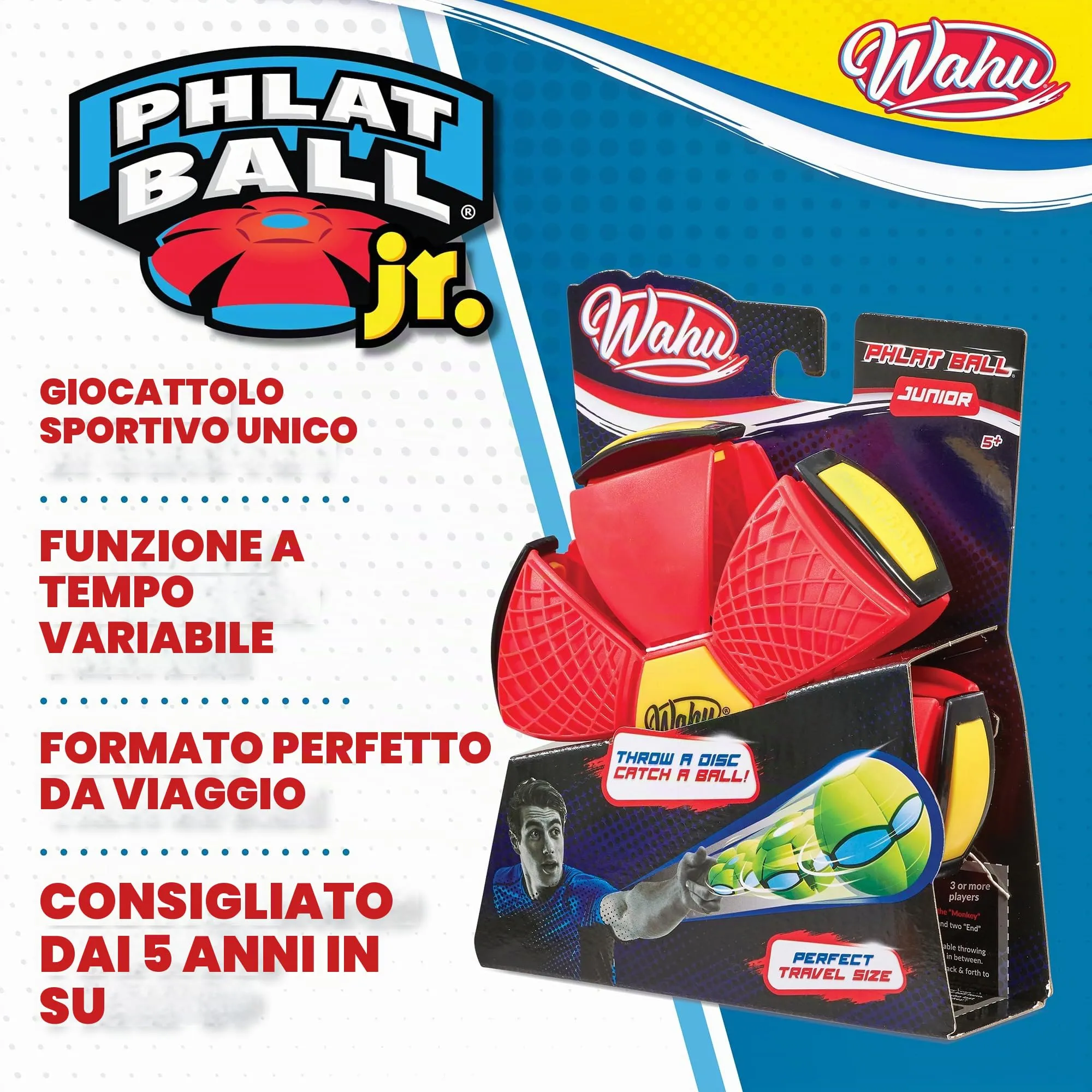 Goliath Wahu Phlat Ball Junior Rosso - immagine 3