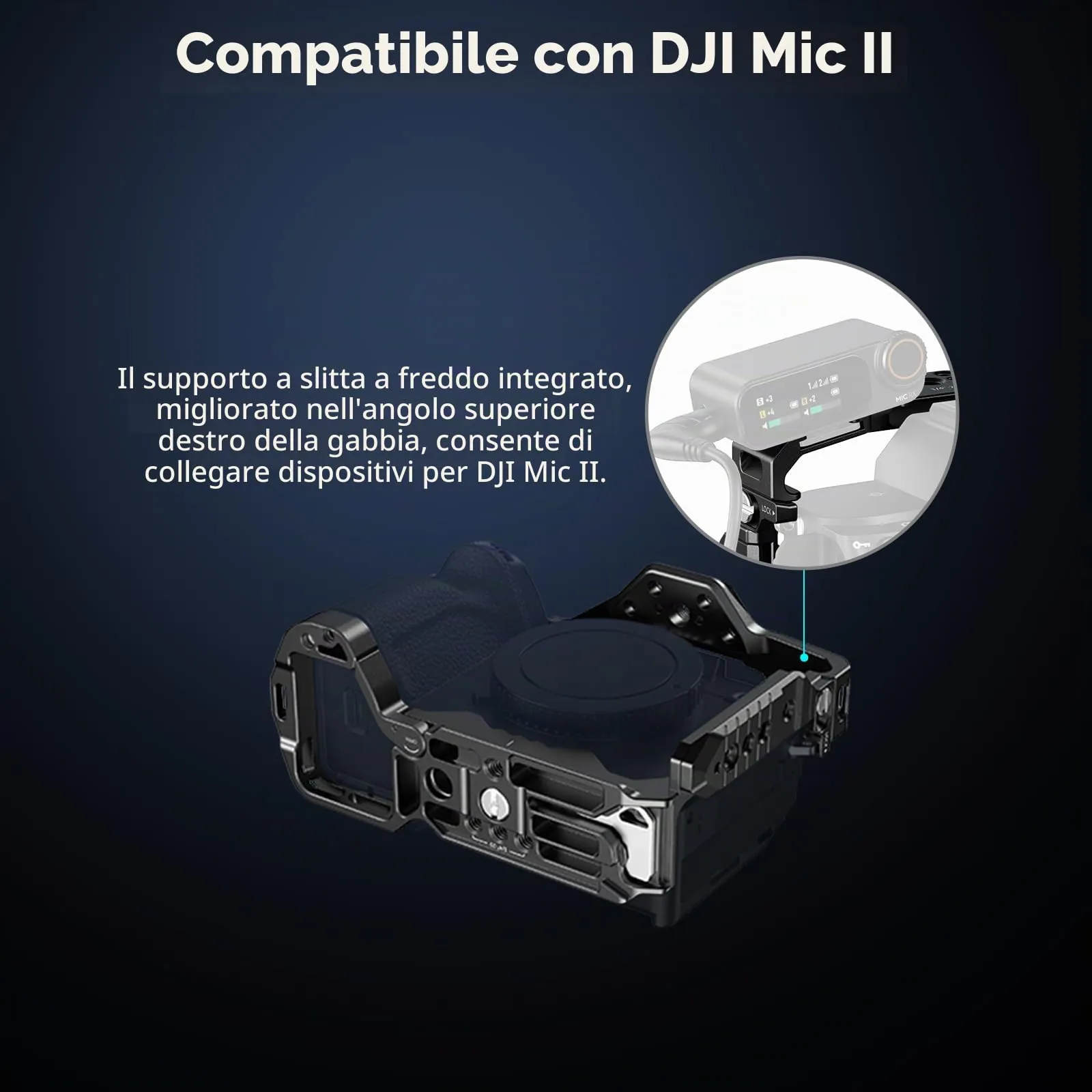 SmallRig Cage for Sony Alpha 7R V, 7 IV, 7S III, 1, 7R IV - 3667C - immagine 4