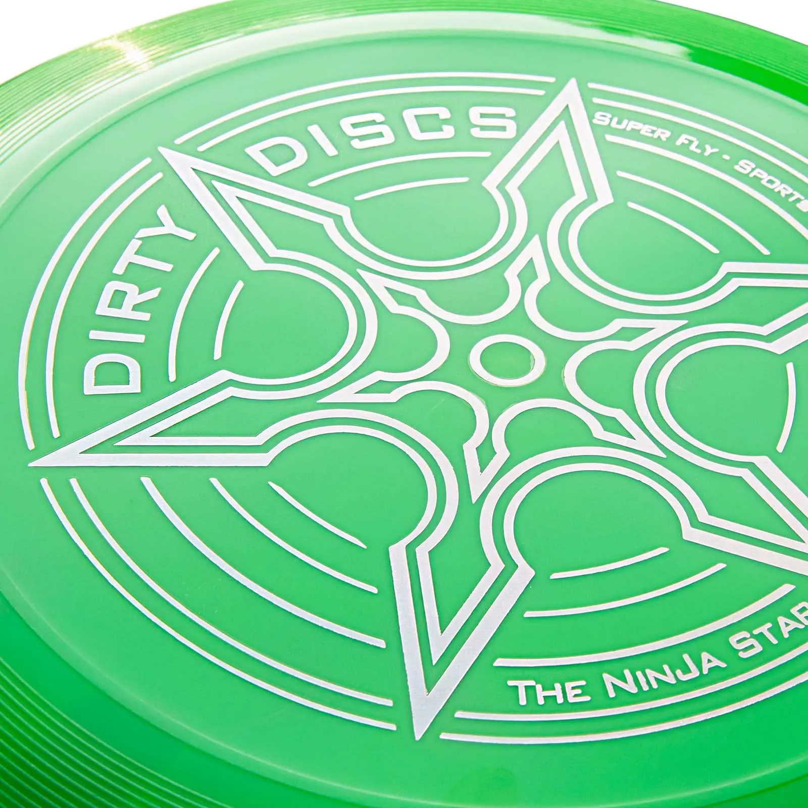 Indy Dirty Disc Frisbee, 175 g, Verde - immagine 3