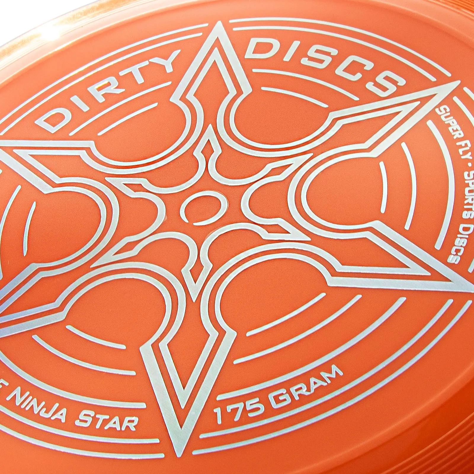 Indy Dirty Disc Frisbee (175 g) - Arancione - immagine 3