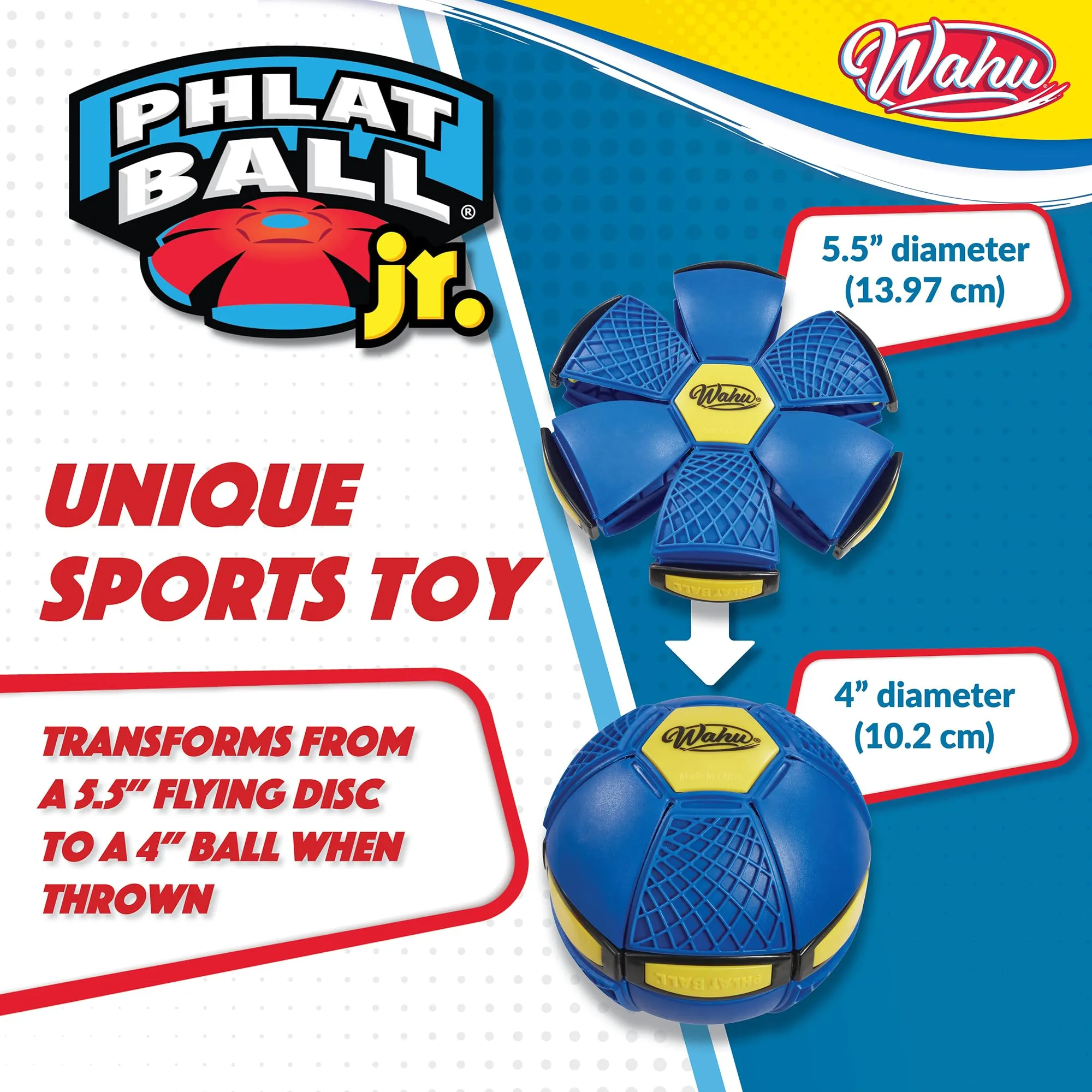 Goliath Wahu Phlat Ball Junior Blue - immagine 5