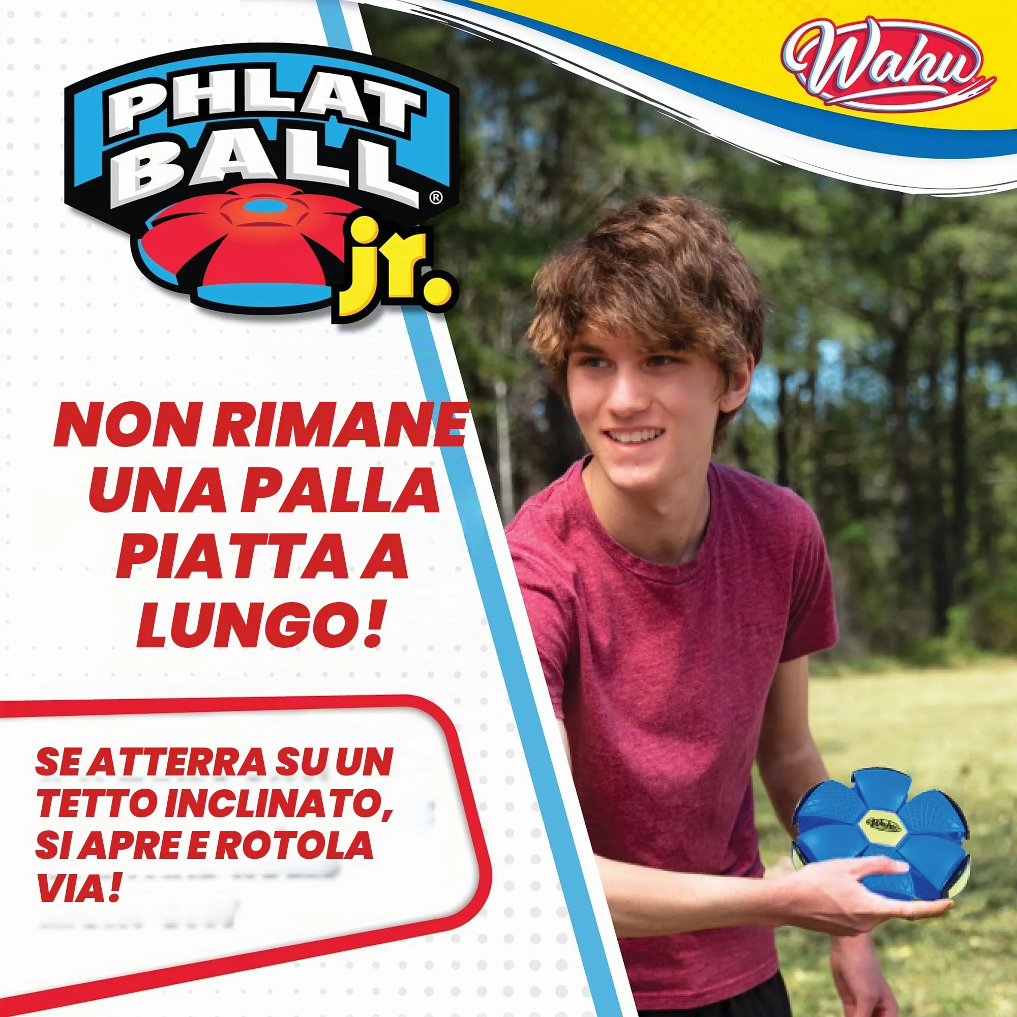 Goliath Wahu Phlat Ball Junior Blue - immagine 6