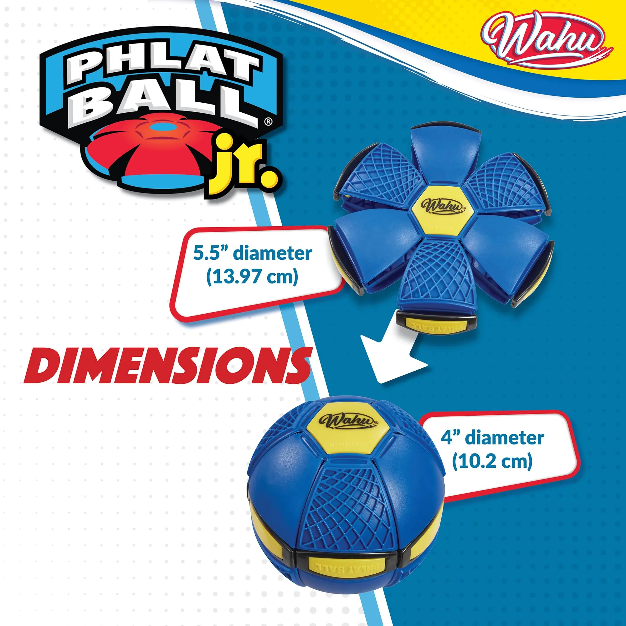 Goliath Wahu Phlat Ball Junior Blue - immagine 10