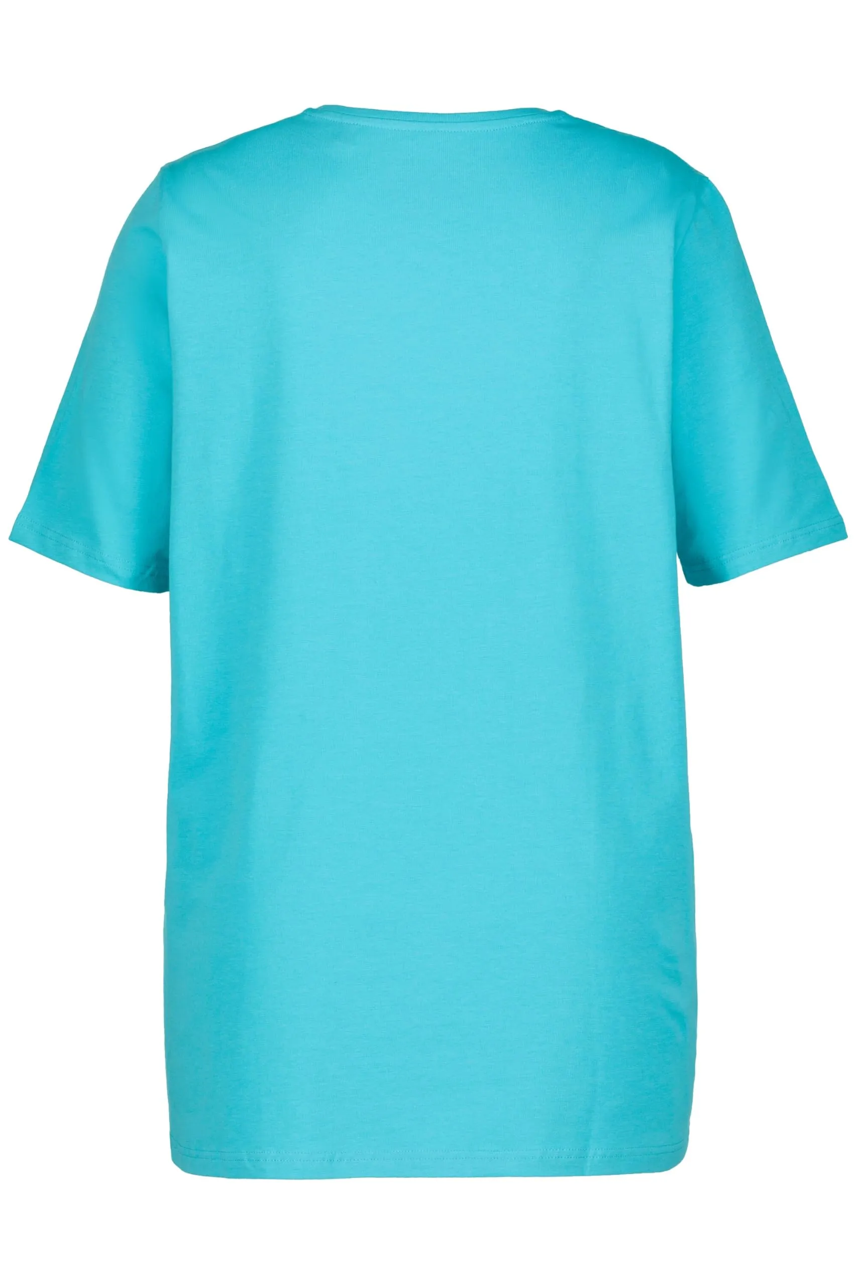 Ulla Popken Teodore River Maglietta a Maniche Corte Scollo a V 42/44 - immagine 4