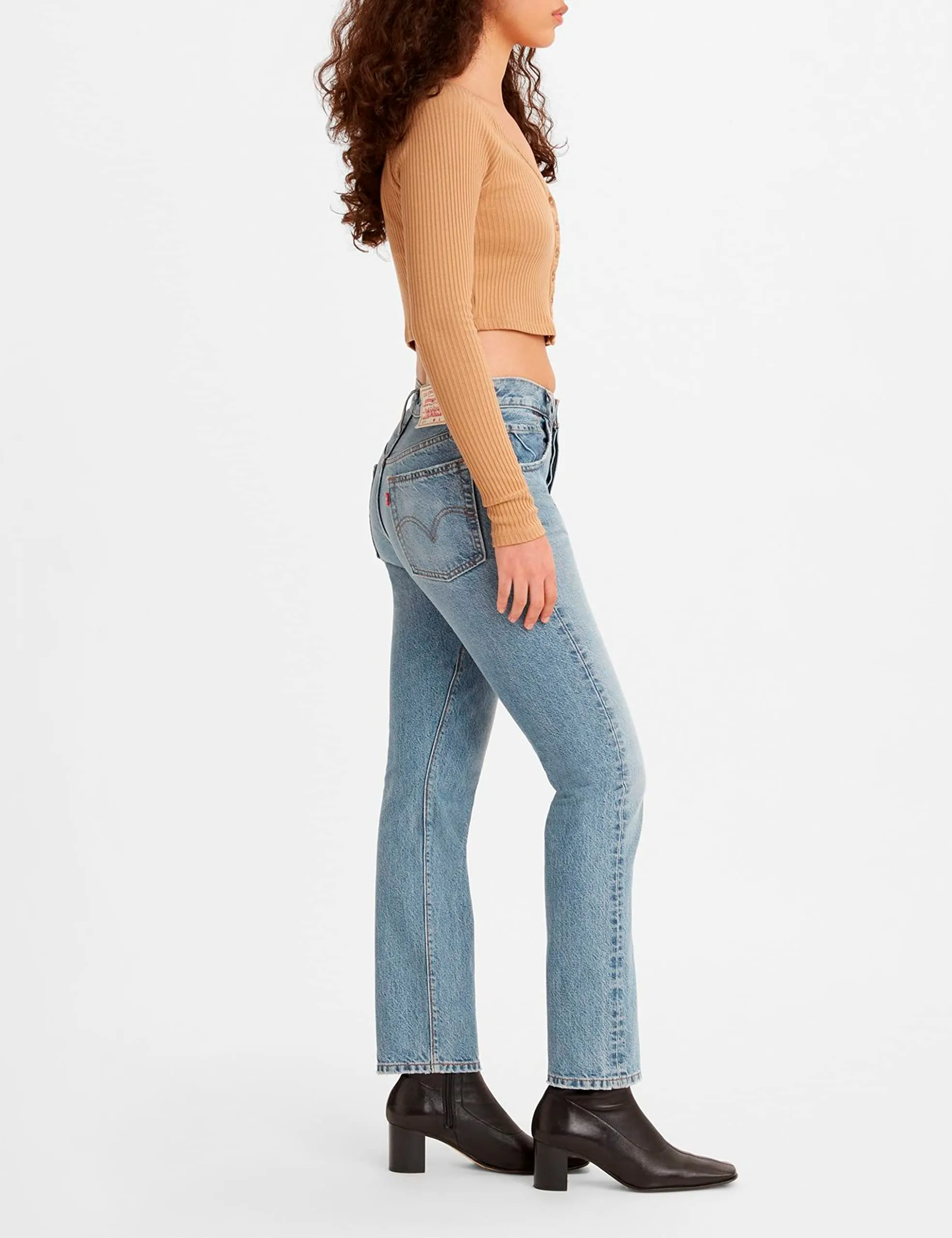 Levi's 501 Women's Jeans, Stoneware, 26W / 30L - immagine 5