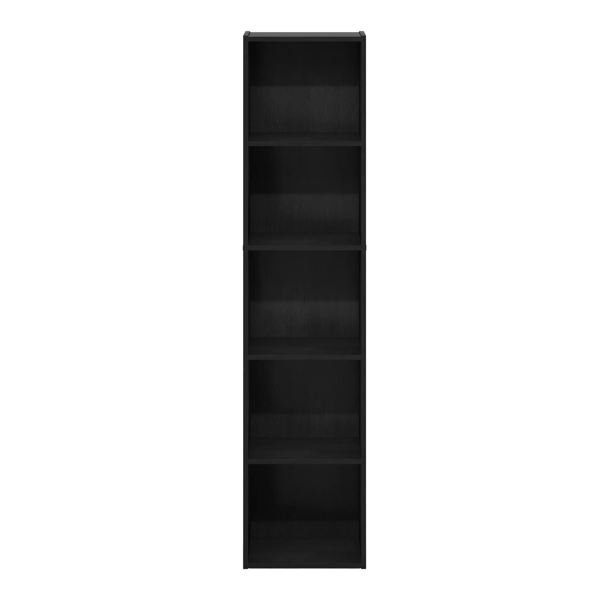 Furinno Pasir Libreria a 5 ripiani, Legno Nero - immagine 8