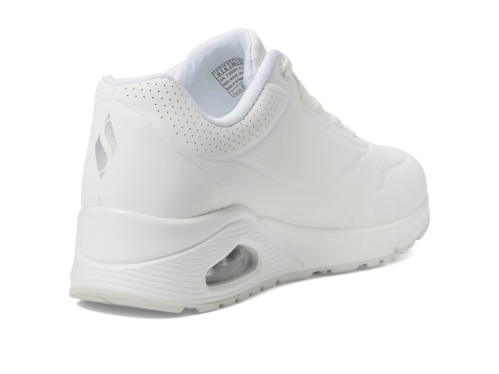 Skechers Uno Stand On Air Scarpe da ginnastica Donna, Bianco 01, 35.5 EU - immagine 5