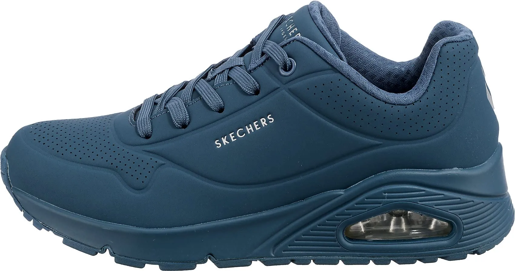 Skechers Uno Stand On Air Scarpe da ginnastica Donna, Blu, 37.5 EU - immagine 3