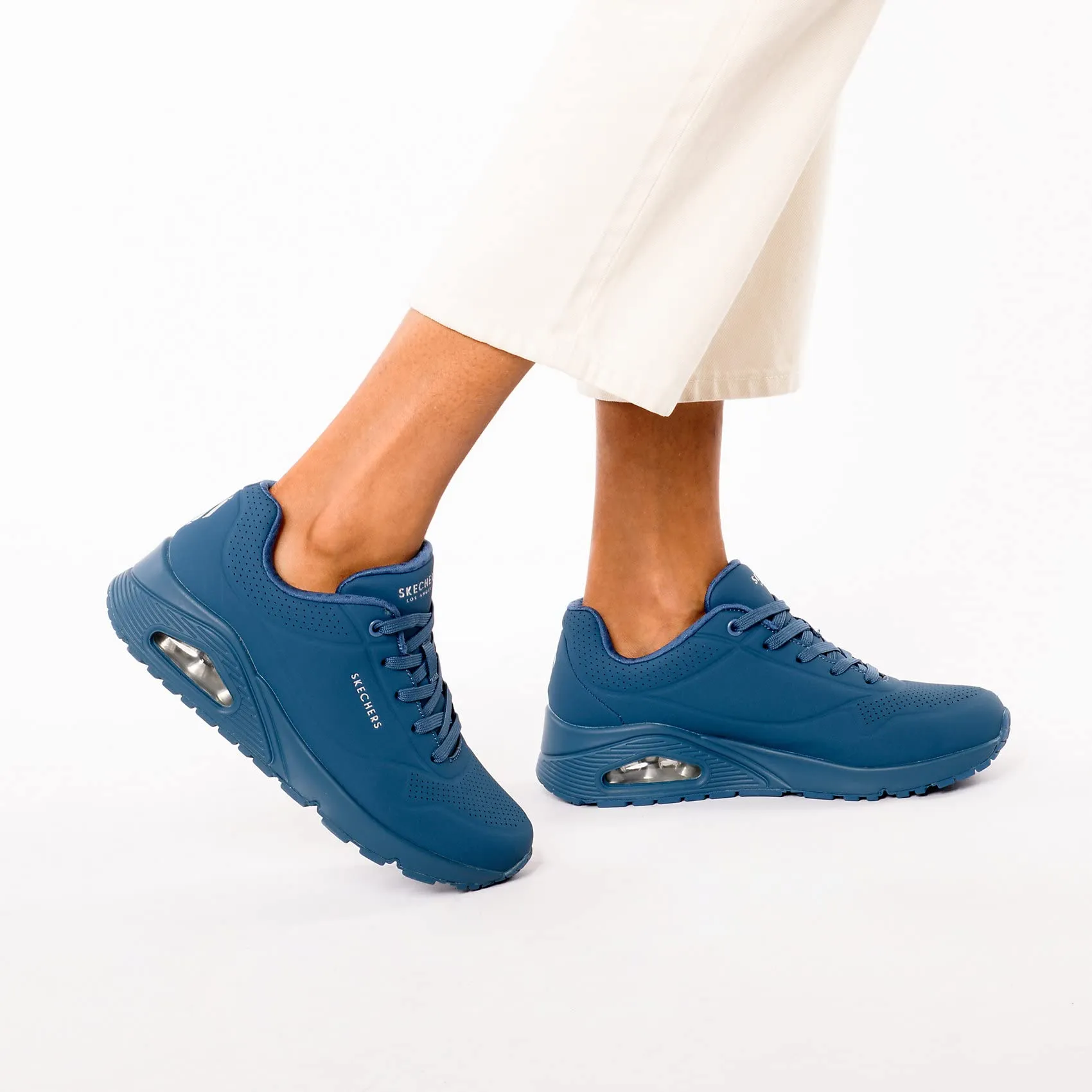 Skechers Uno Stand On Air Scarpe da ginnastica Donna, Blu, 39 EU - immagine 2