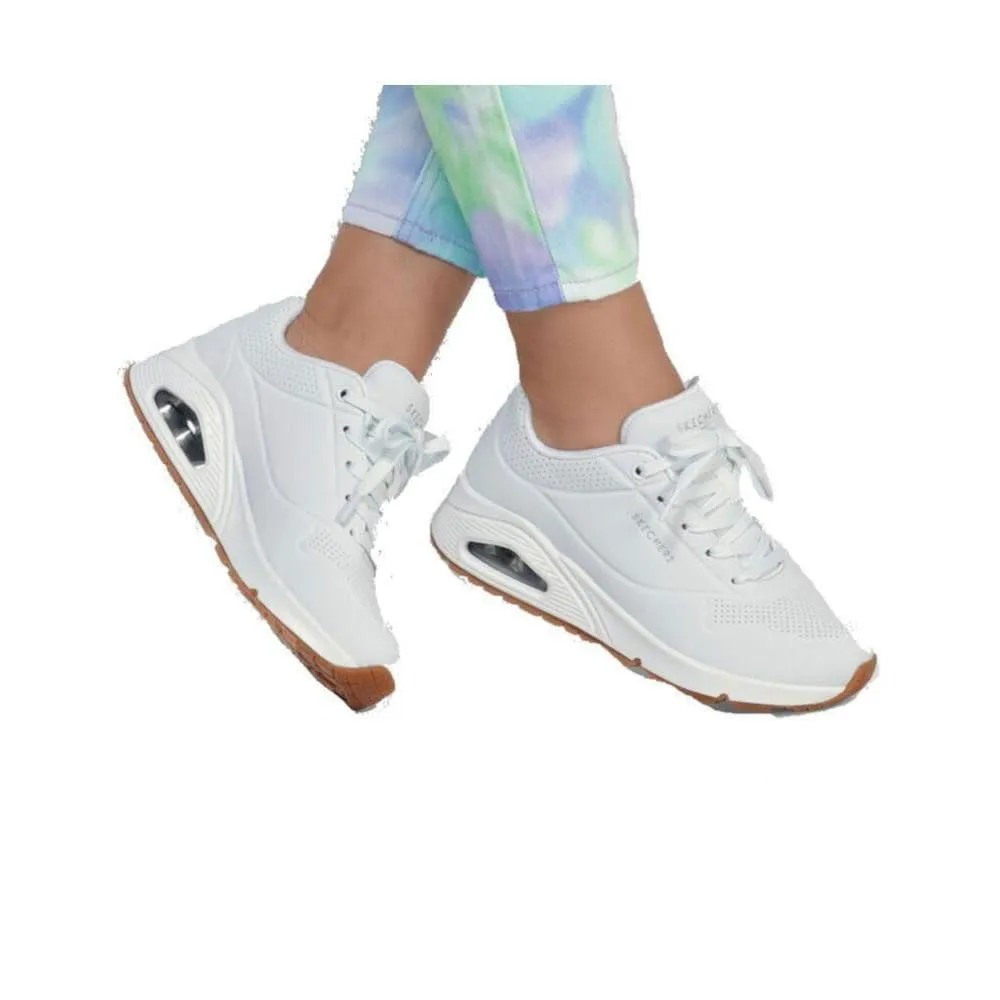 Skechers Uno Stand On Air Scarpe da ginnastica Donna, Bianco 01, 40 EU - immagine 5