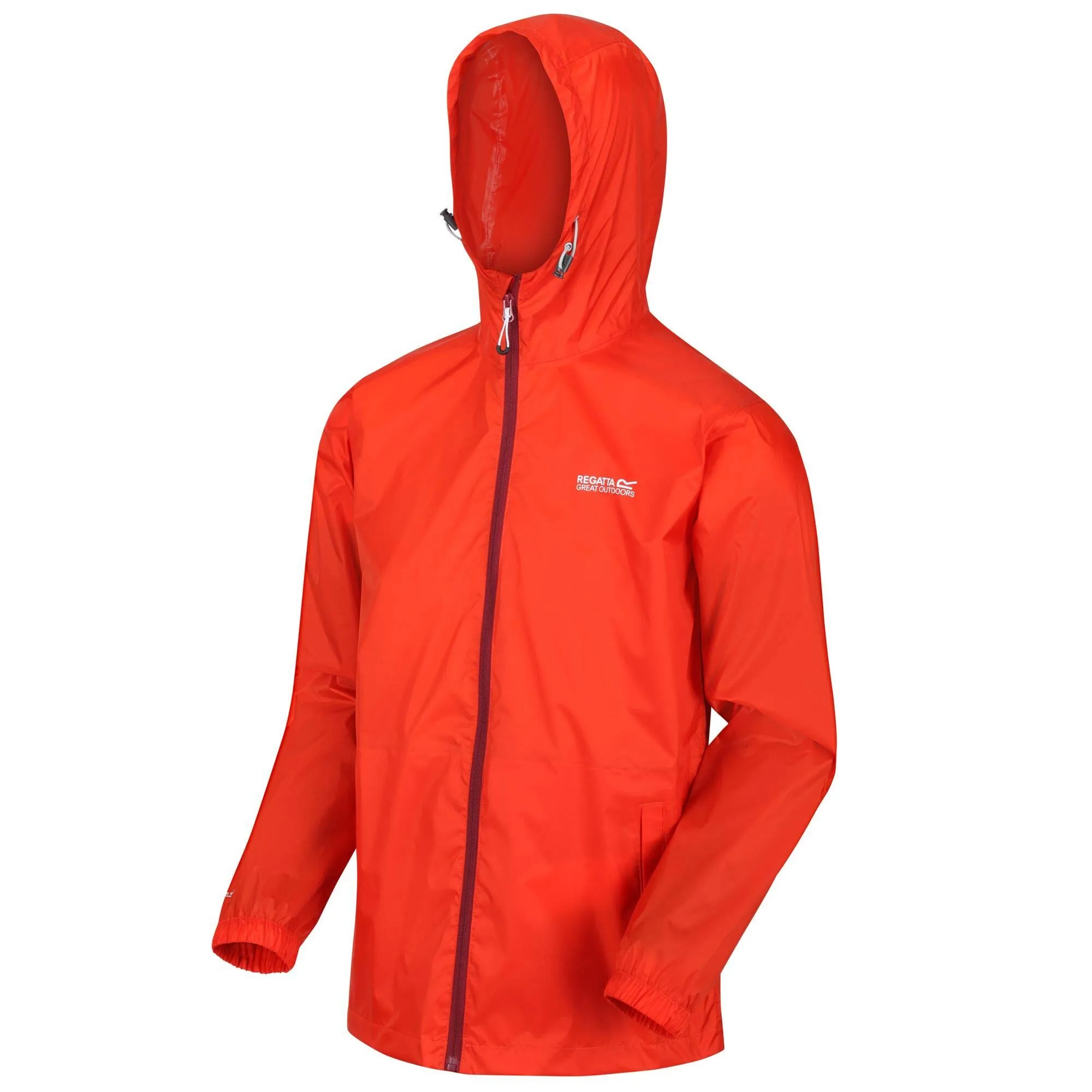 Regatta Pack-It III Giacca Shell Impermeabile e Traspirante con Cappuccio Flame Orange - immagine 8