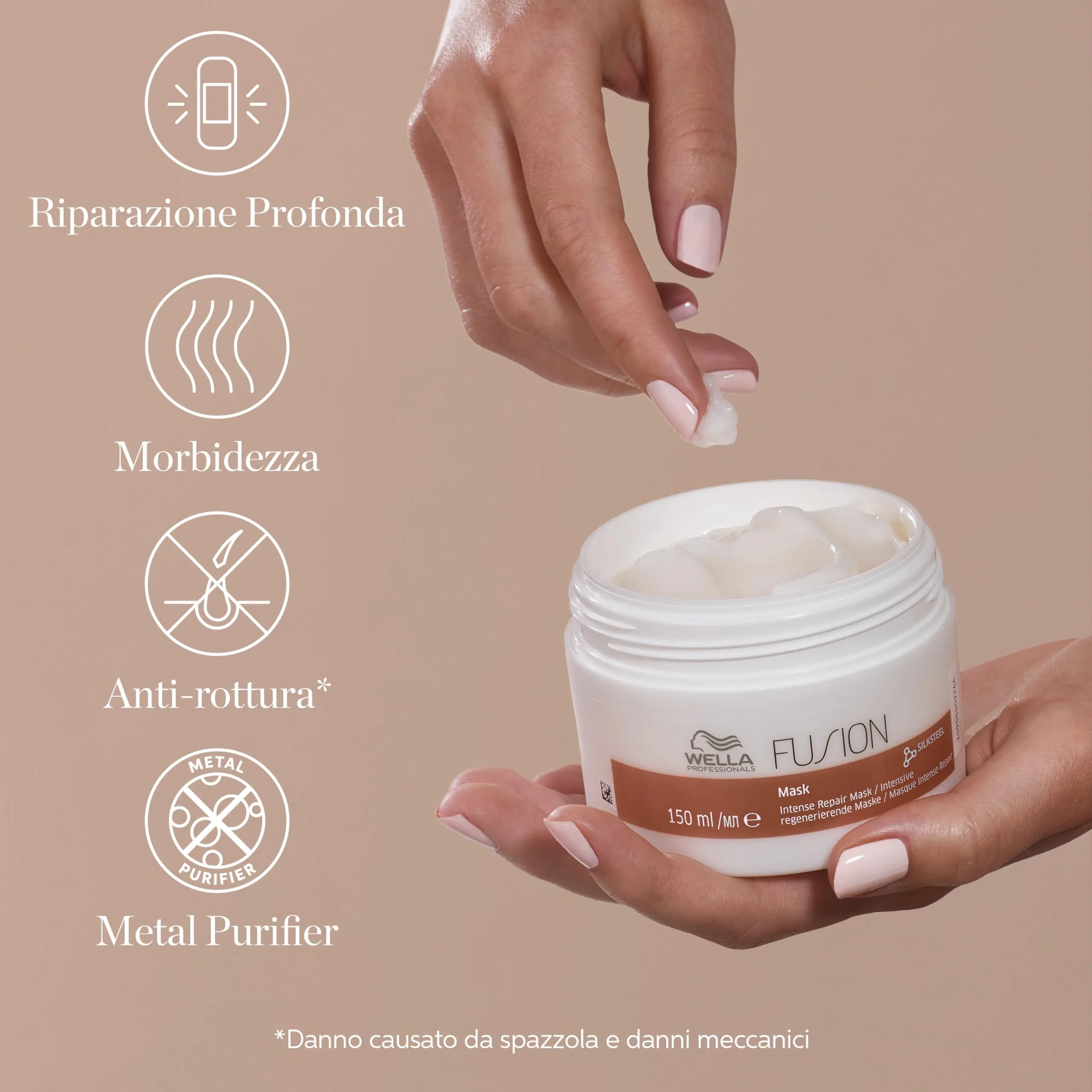 Wella Professionals Fusion Intense Repair Mask, 150ml - immagine 11