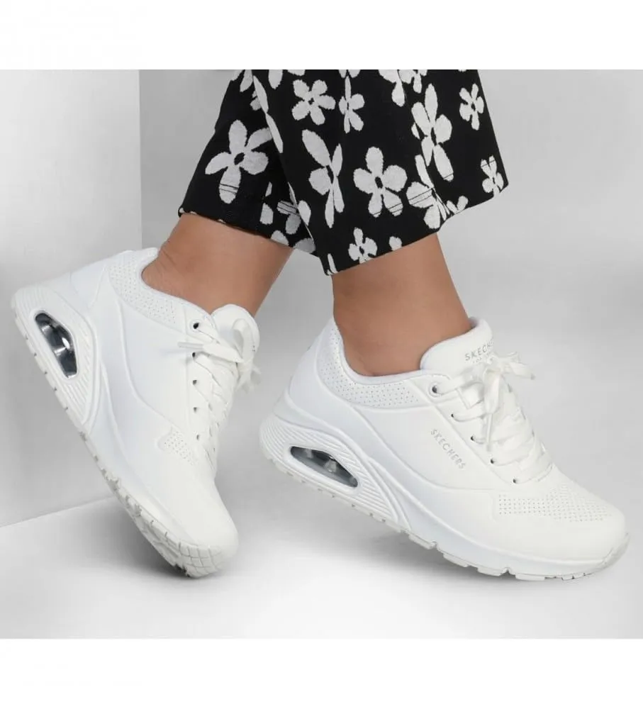 Skechers Uno Stand On Air Scarpe da ginnastica Donna, Bianco 01, 38 EU - immagine 2