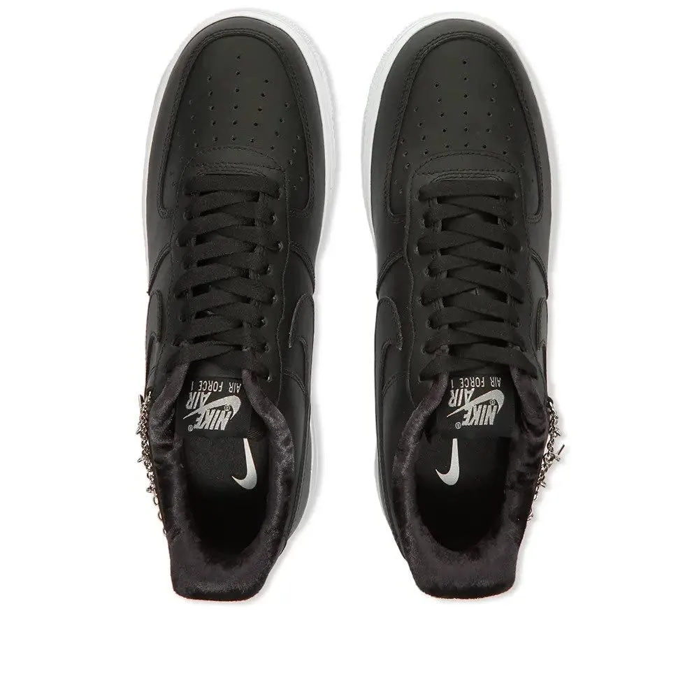 Nike Scarpe da basket da donna, Nero/Argento, 38 EU - immagine 4