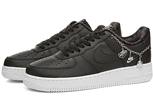 Nike Scarpe da Basket da Donna, Nero/Argento, 38.5 EU - immagine 2