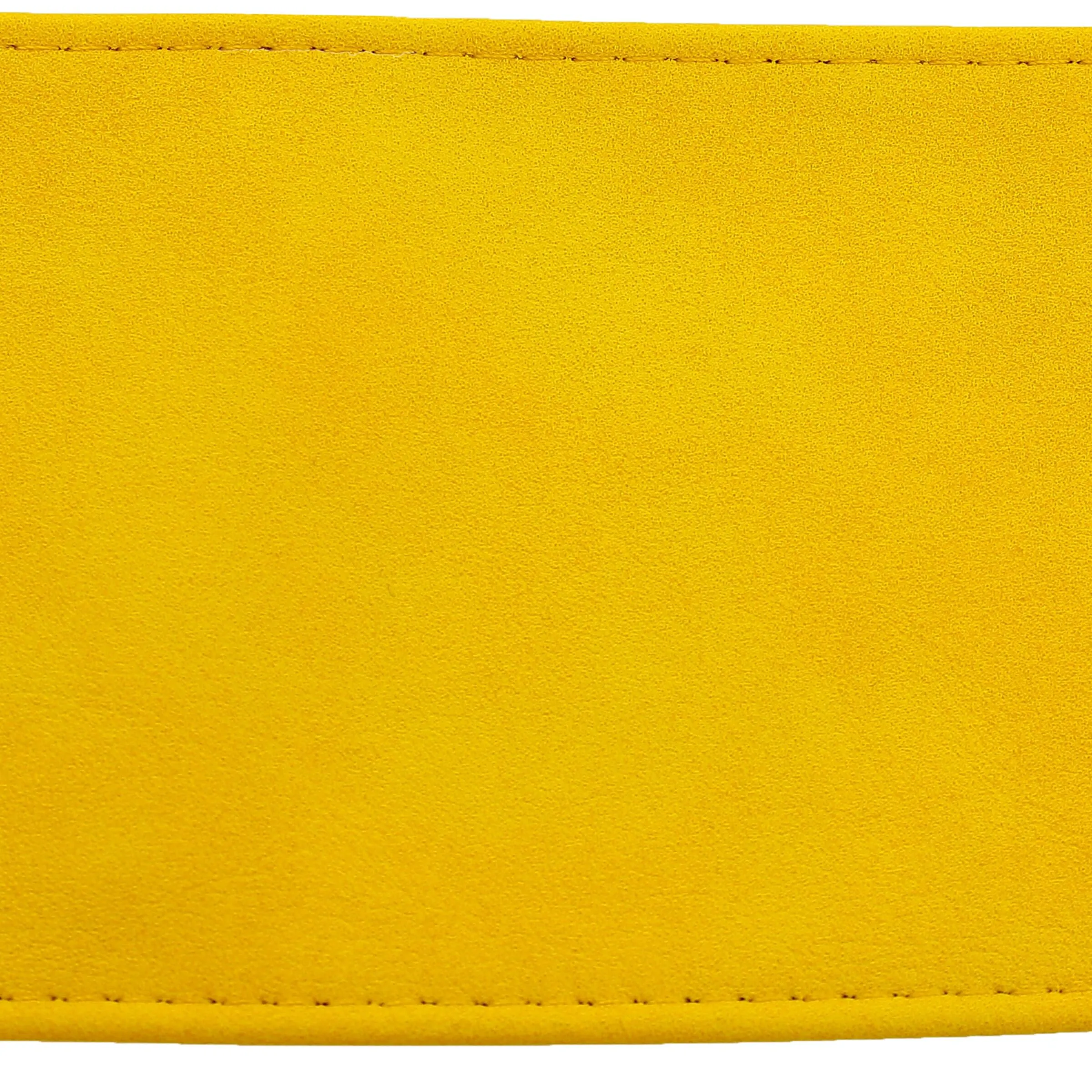 FASHIONGEN Cintura Obi da donna in similpelle, Giallo, 3XL - immagine 9