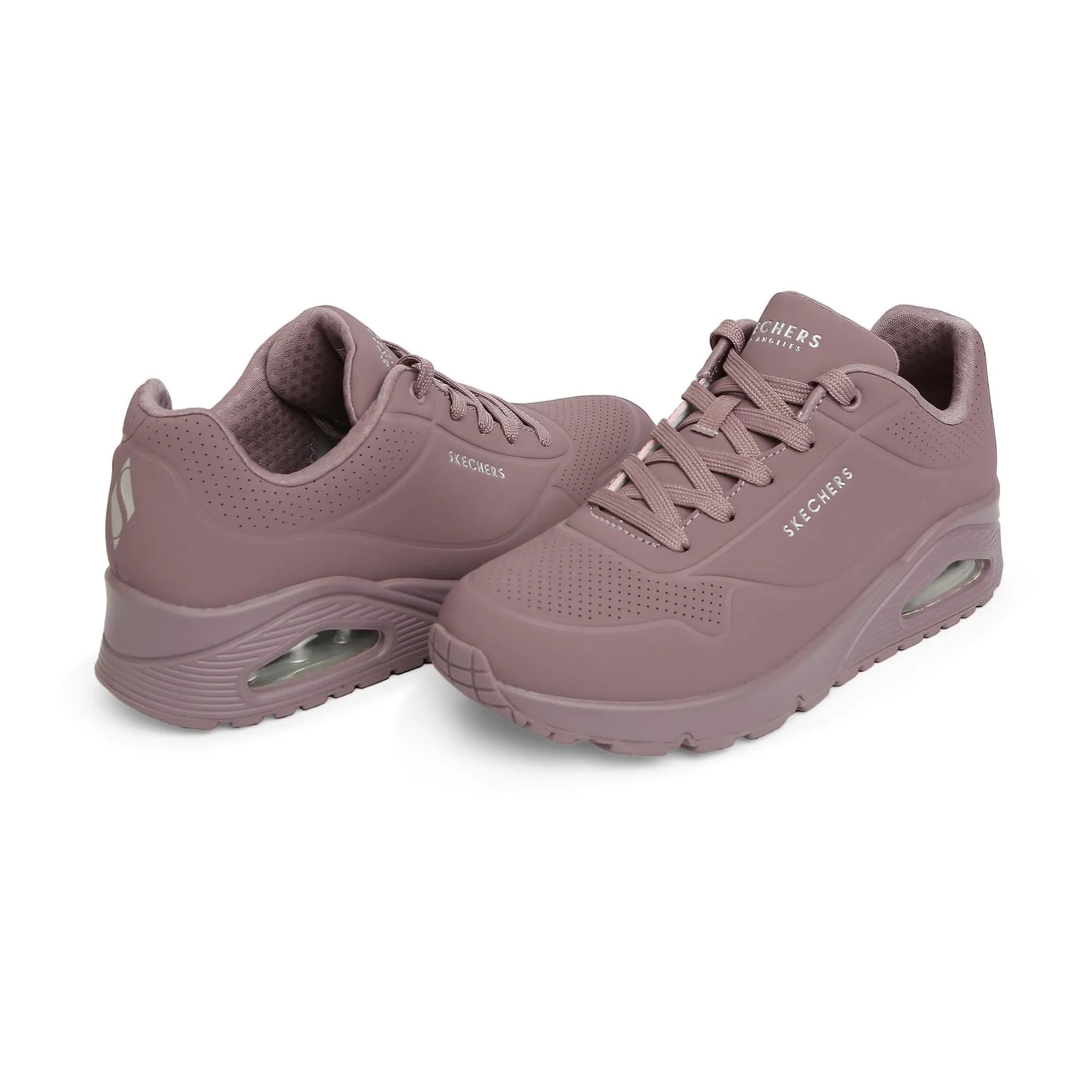 Skechers Uno Stand On Air Scarpe da ginnastica Donna, Purple, 38.5 EU - immagine 7