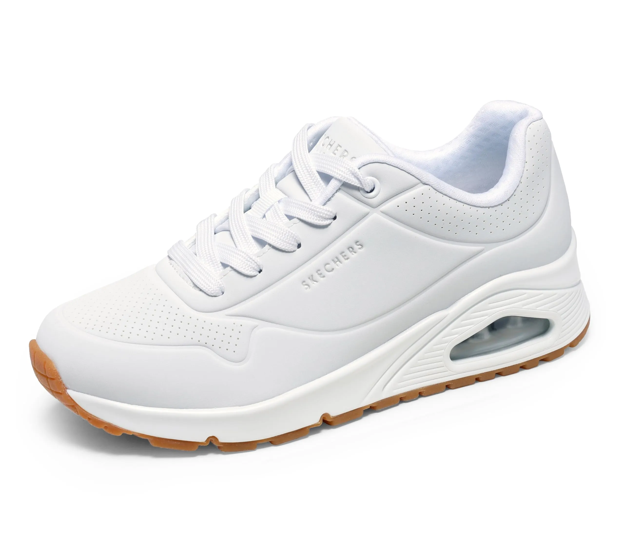 Skechers Uno Stand On Air, Scarpe da ginnastica Donna, Bianco 01, 42 EU - immagine 1