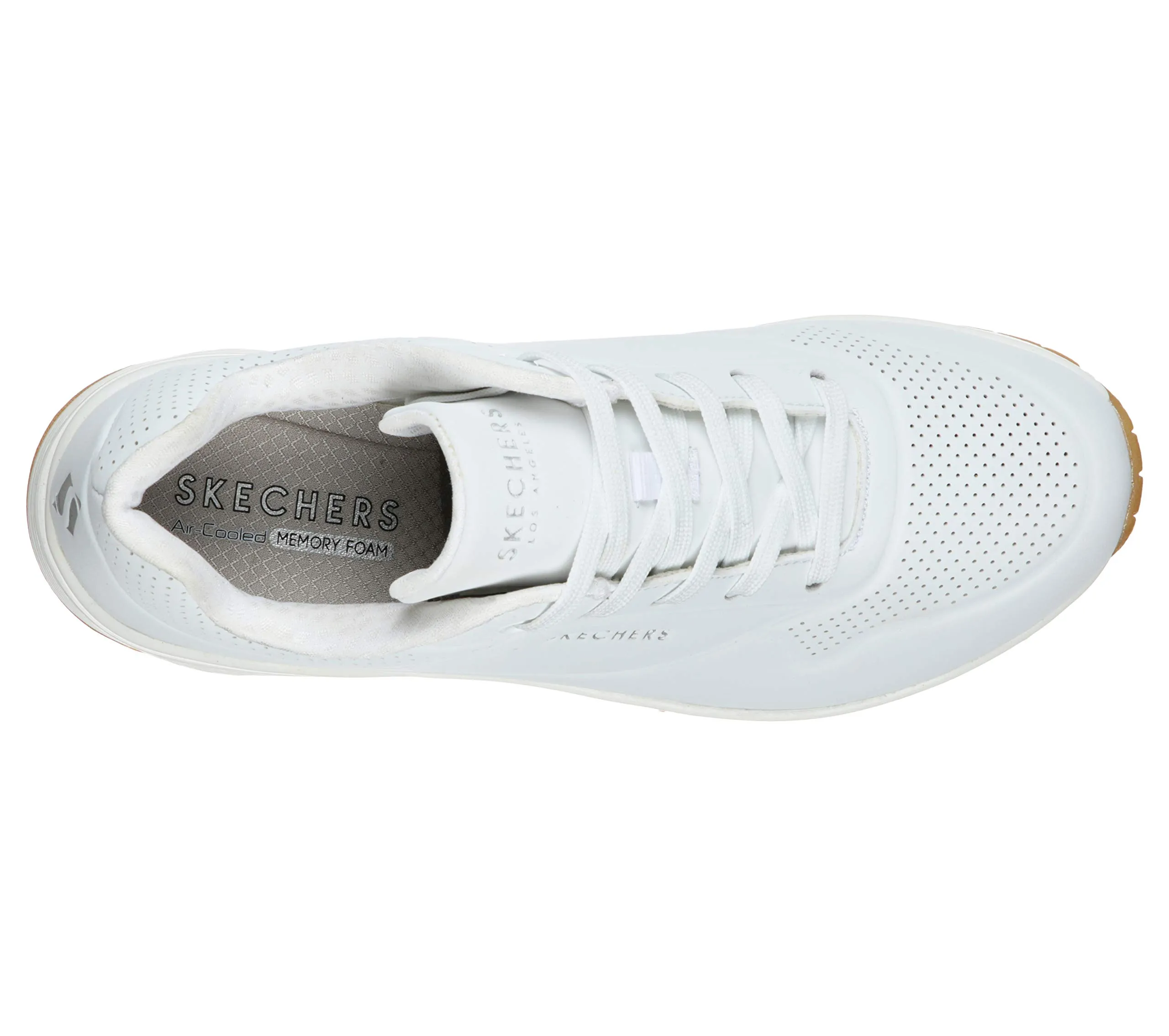 Skechers Uno Stand On Air, Scarpe da ginnastica Donna, Bianco 01, 35 EU - immagine 3