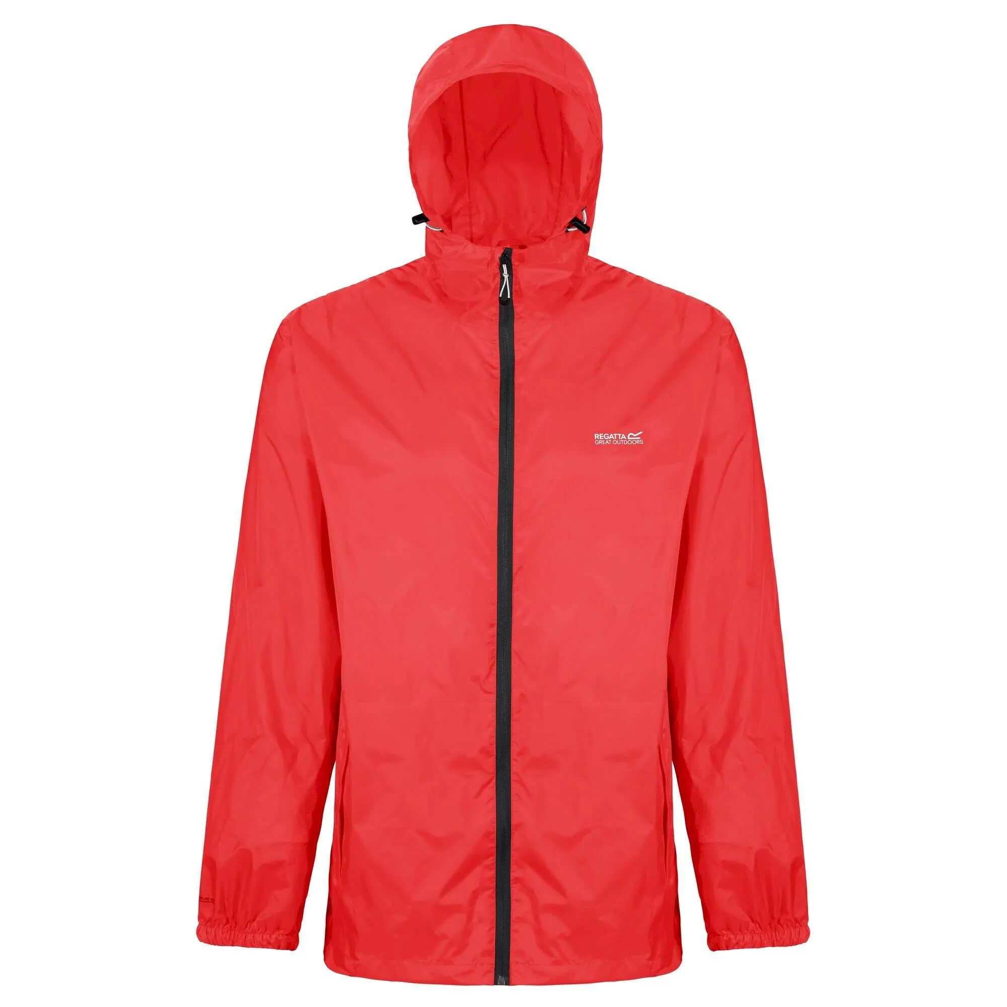 Regatta Pack-It III Giacca shell impermeabile traspirante con cappuccio Fiery Red - immagine 1