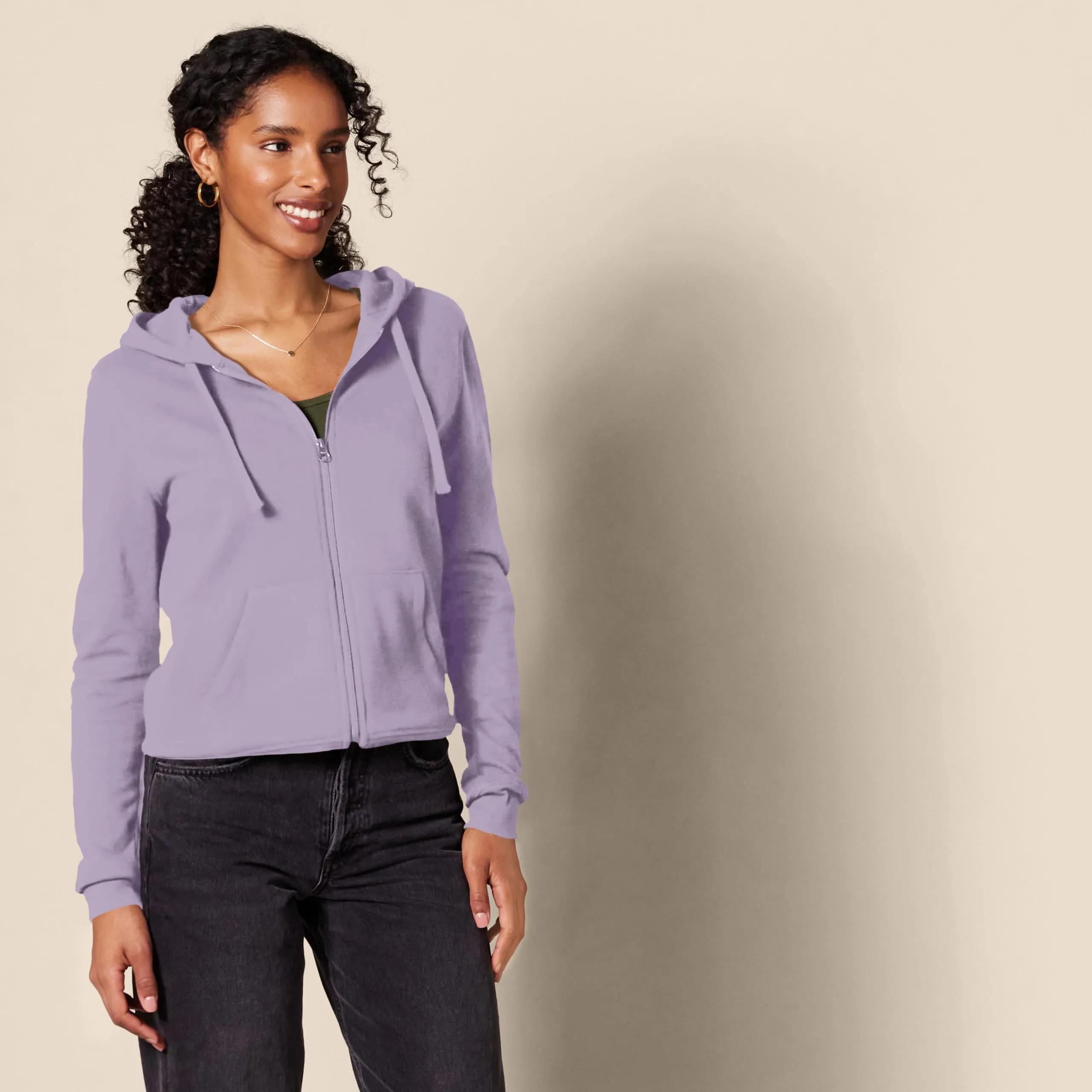 Amazon Essentials Felpa con Cappuccio da Donna con Zip Intera, UVA, XXL - immagine 3