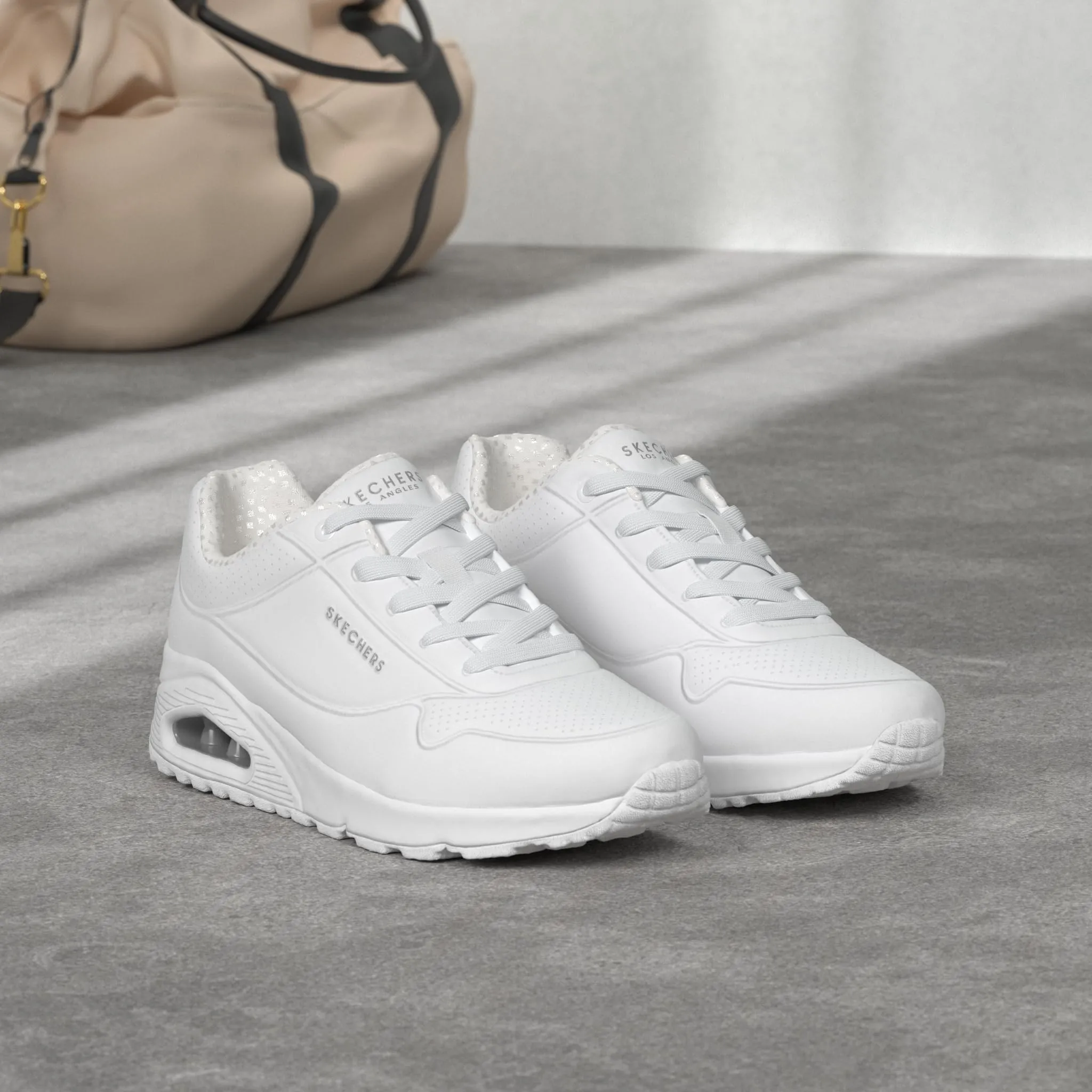 Skechers Uno Stand On Air Women's Sneakers, White, 37 EU - immagine 2
