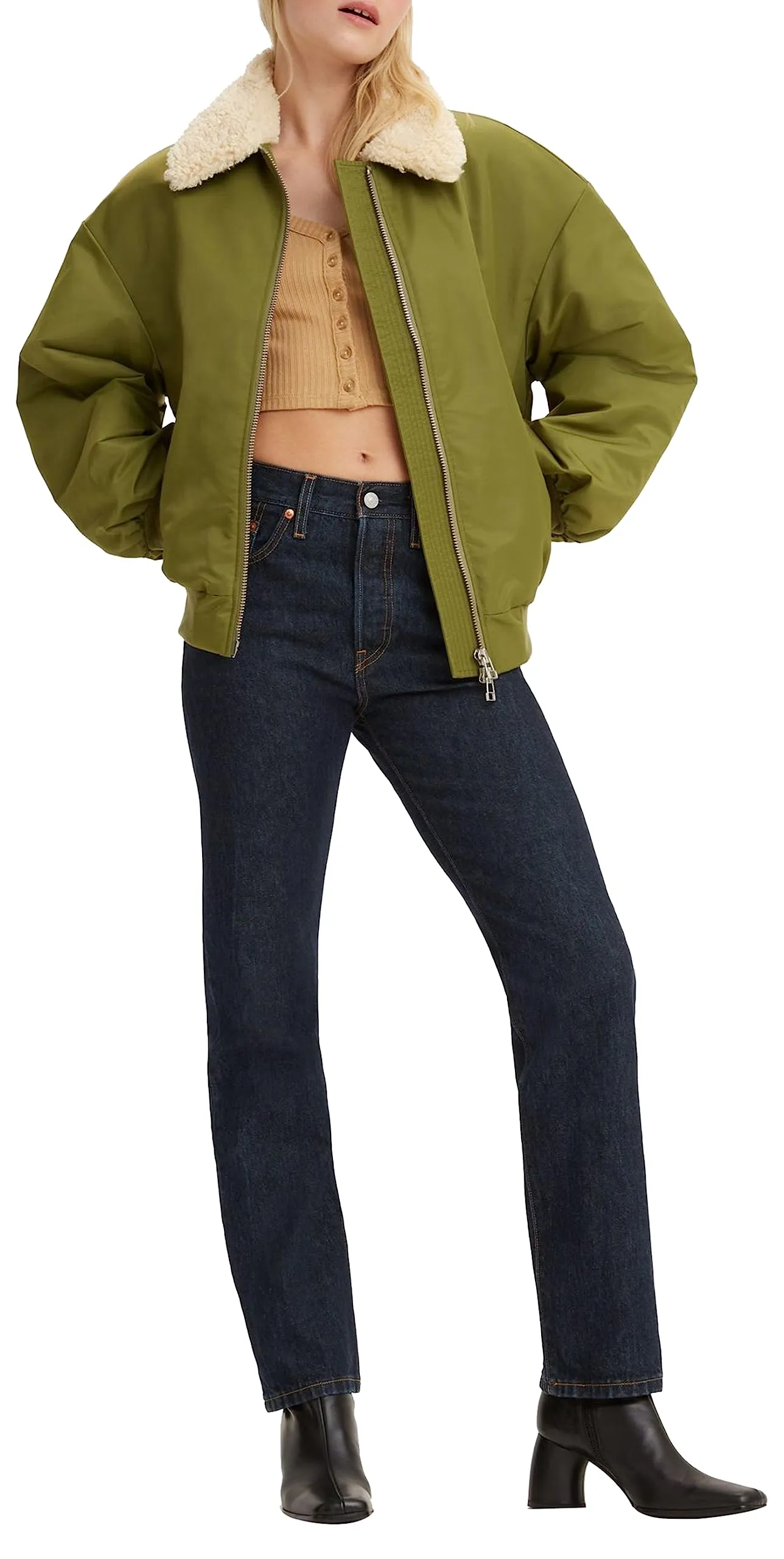 Levi's 501 Women's Jeans Deep Breath 25W / 30L - immagine 5