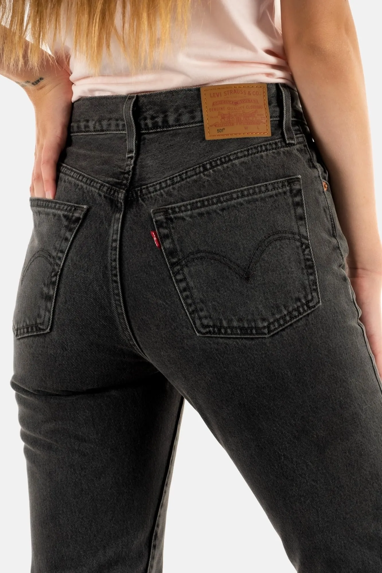 Levi's 501 Women's Jeans, Take A Hint, 31W / 30L - immagine 3