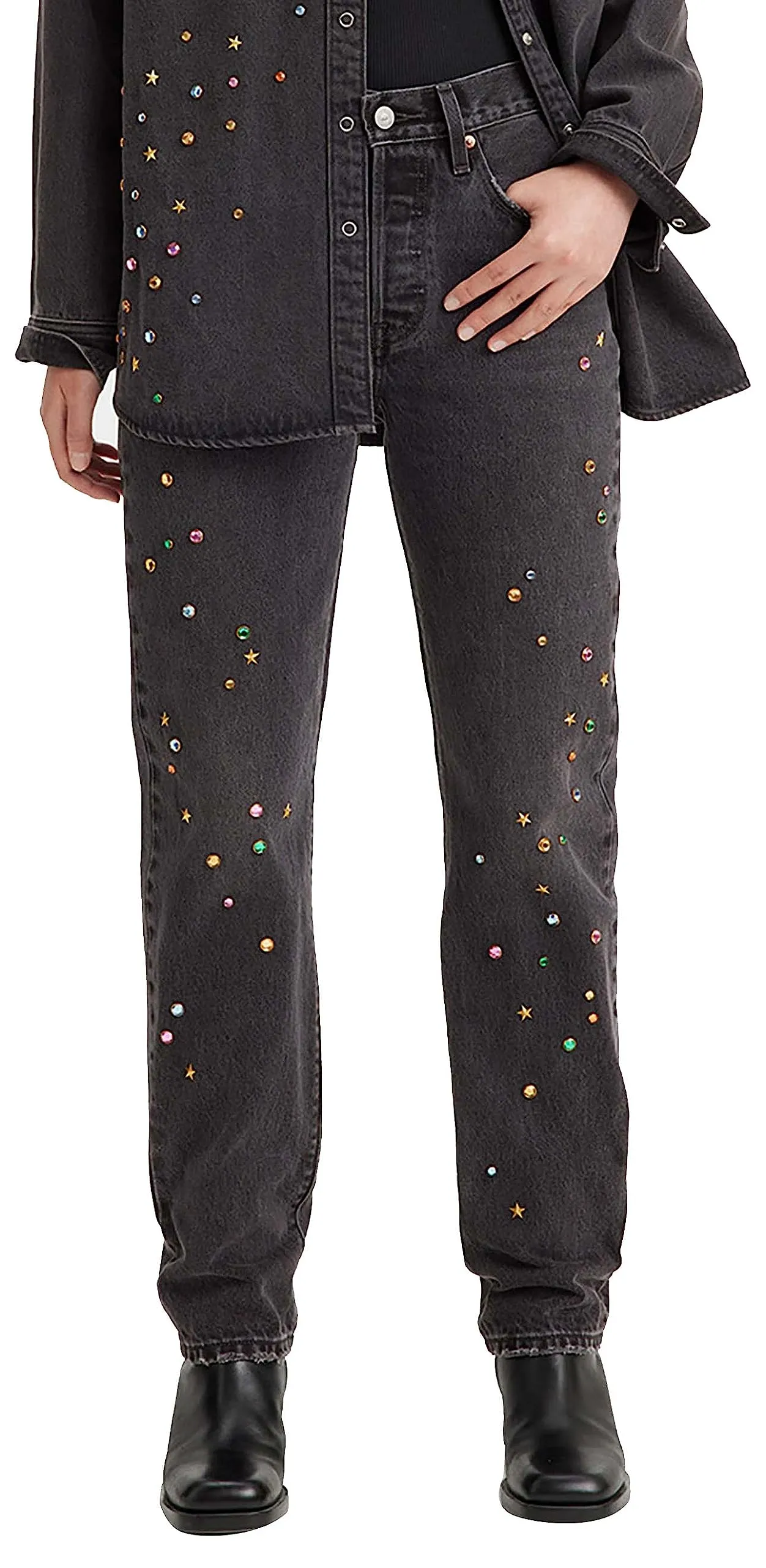 Levi's 501 Women's Jeans, Glitter Bomb, 24W / 32L - immagine 1