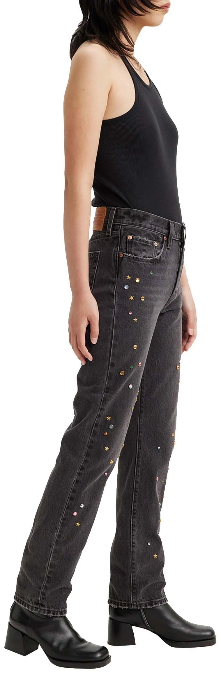 Levi's 501 Women's Jeans, Glitter Bomb, 24W / 32L - immagine 4