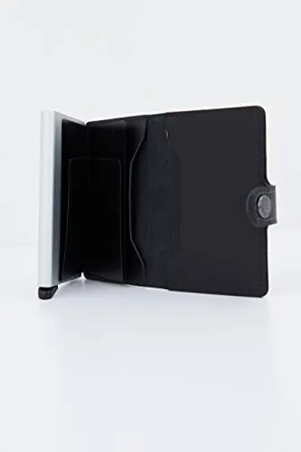 Secrid MiniWallet Nero in Pelle di Vitello M-Black - immagine 7