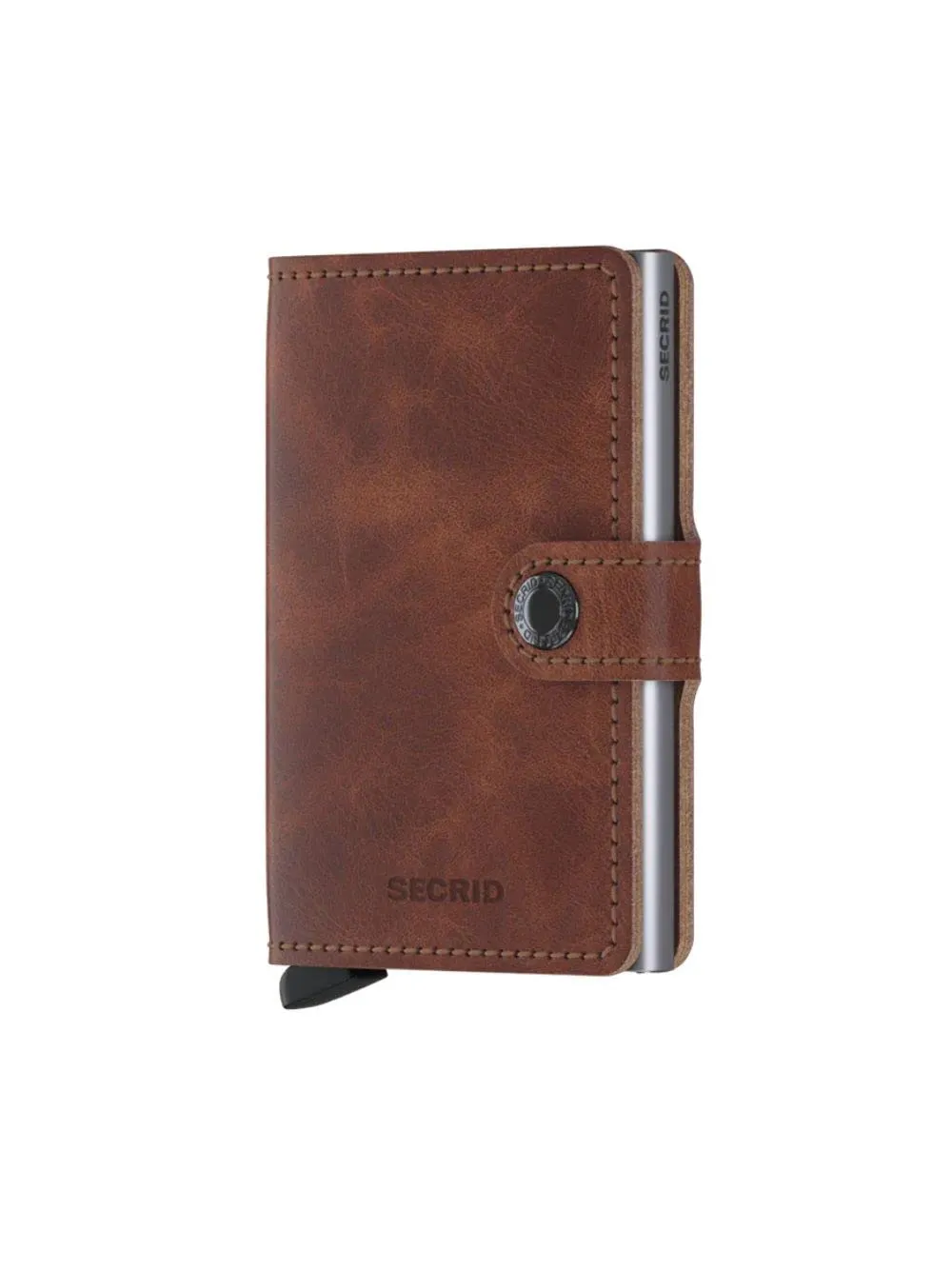Secrid MiniWallet Vintage Brown Pelle Bovina RFID Protetto - immagine 1