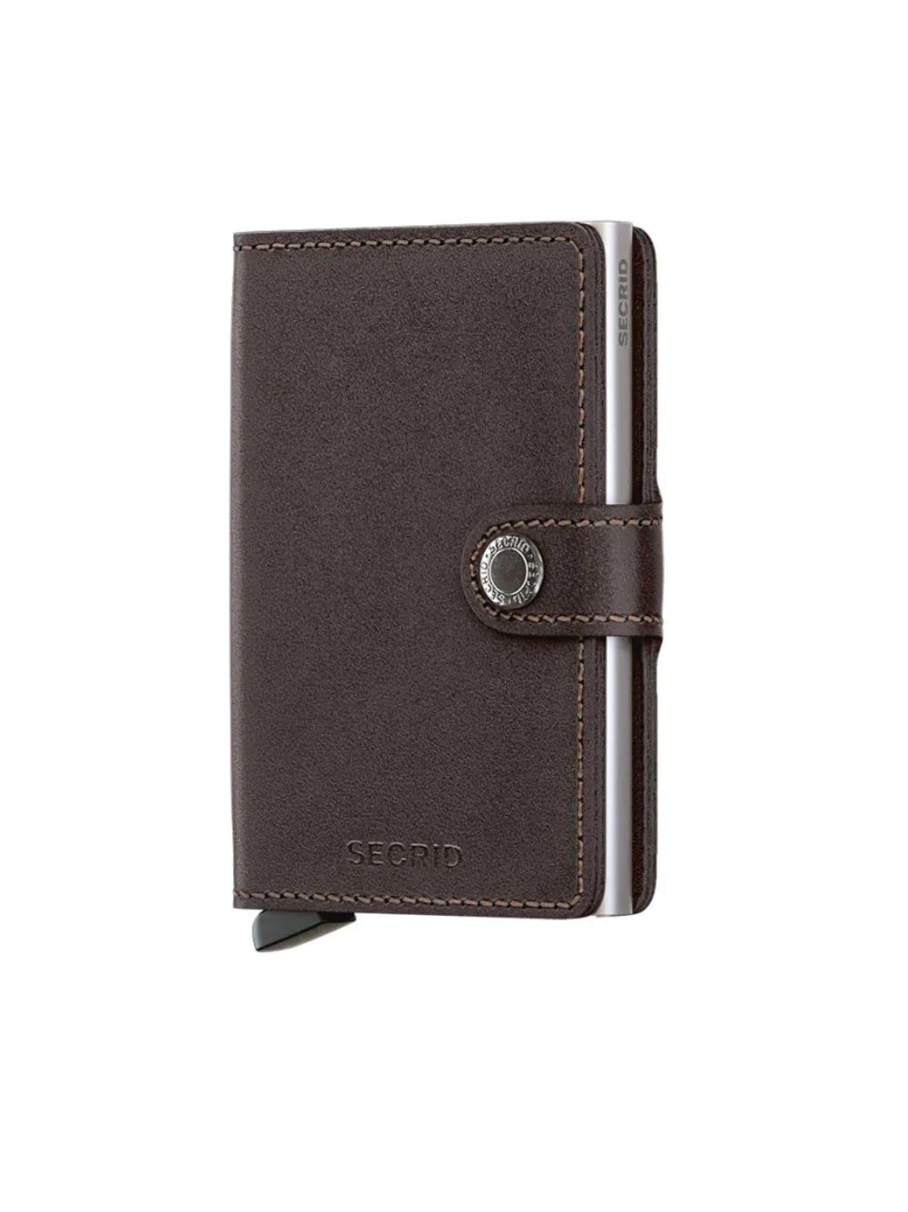 Secrid MiniWallet in Pelle - Original Dark Brown - immagine 1
