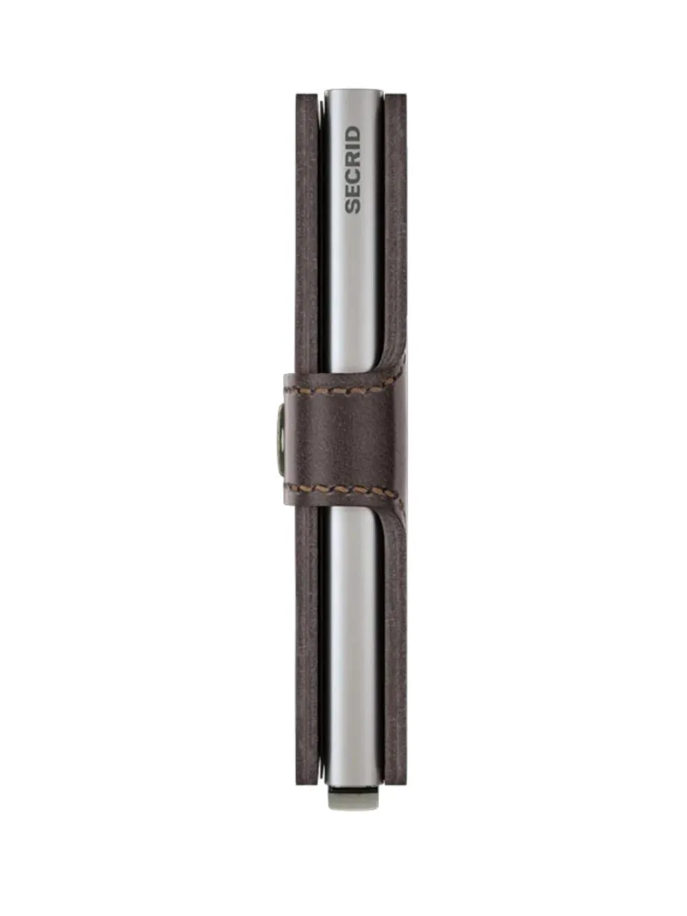 Secrid MiniWallet in Pelle - Original Dark Brown - immagine 2