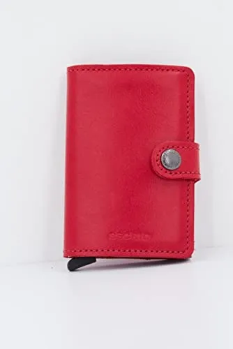 Secrid MiniWallet in Pelle Red-red - immagine 4