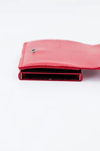 Secrid MiniWallet in Pelle Red-red - immagine 6