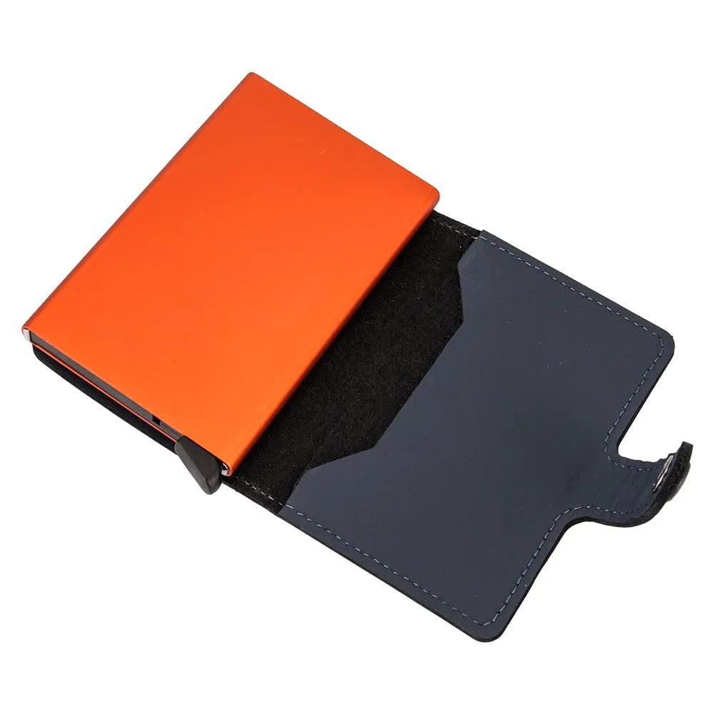 Secrid Mini Wallet, Blu Notte e Arancione - immagine 6