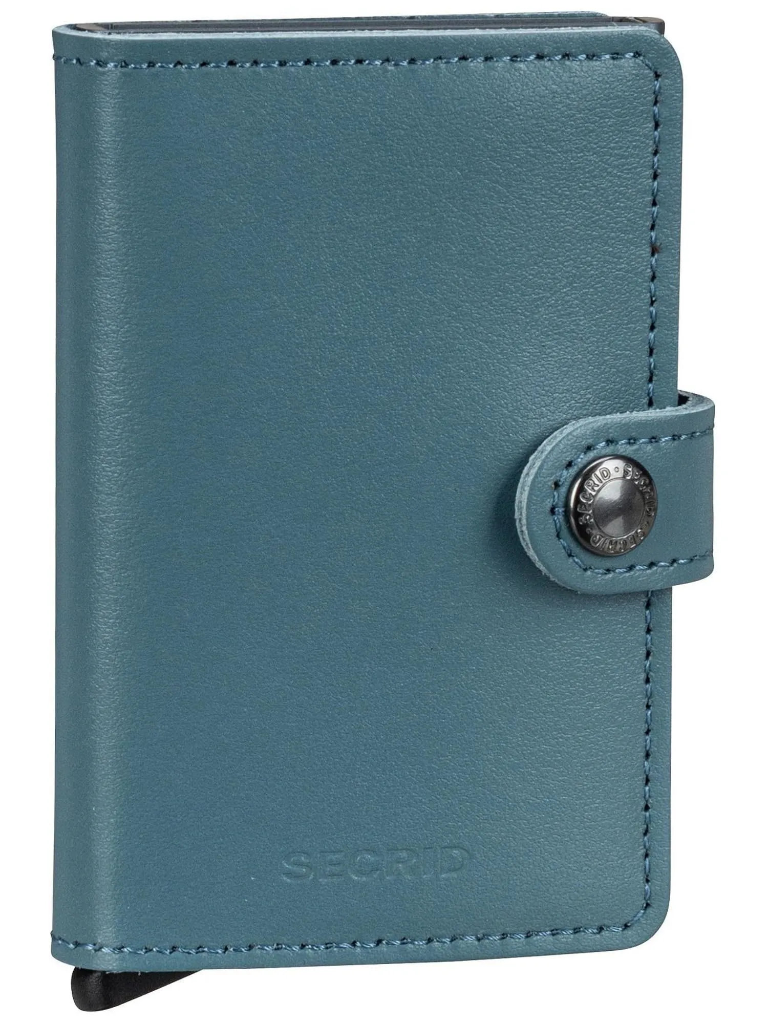 Secrid Portafoglio in pelle lucida, Blu Ice Blue - immagine 1