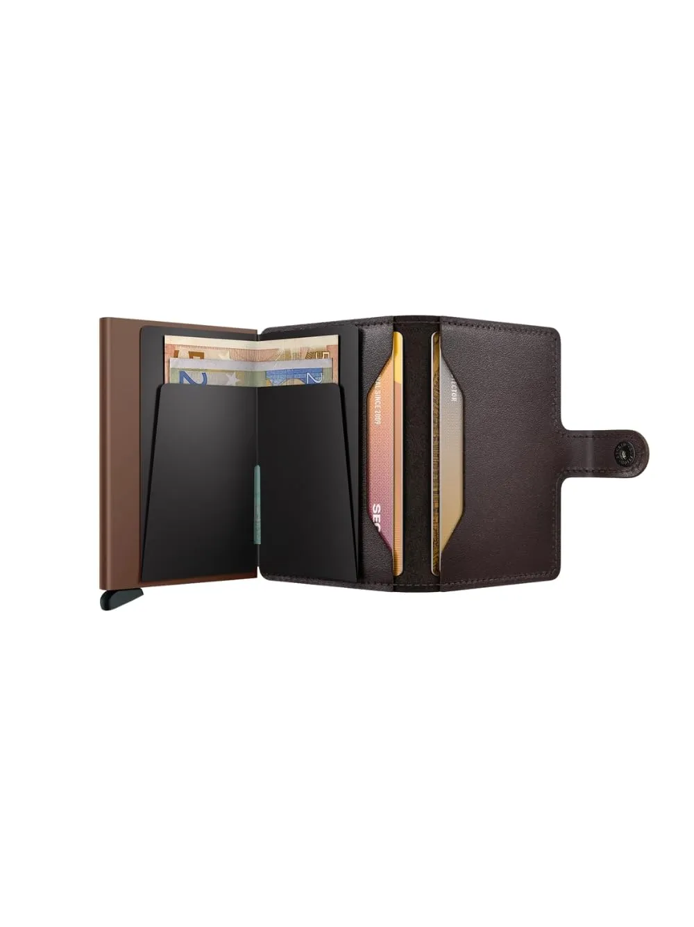 Secrid MiniWallet in Pelle Chocolate - immagine 3