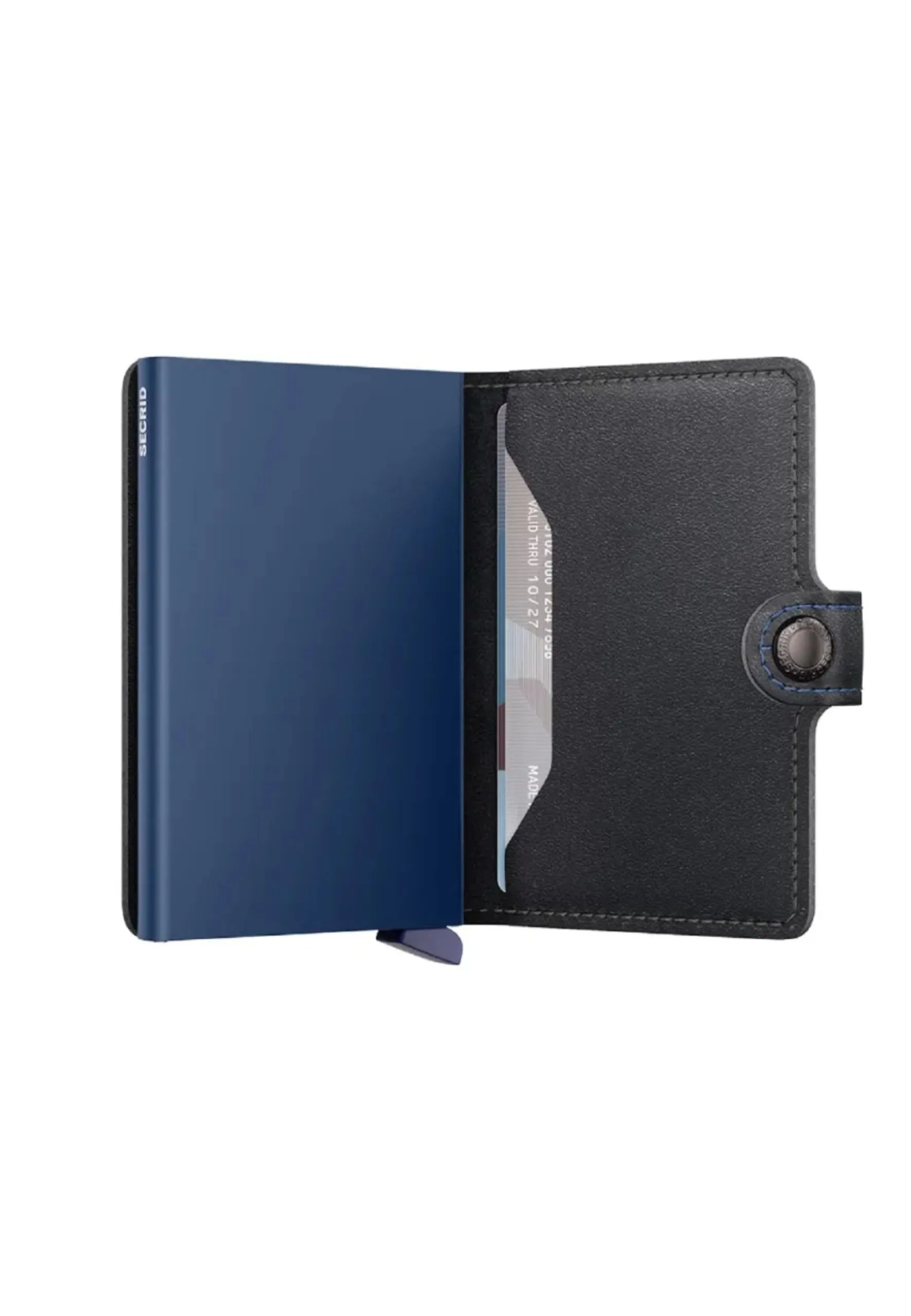 Secrid MiniWallet in Pelle Black-Navy - immagine 2